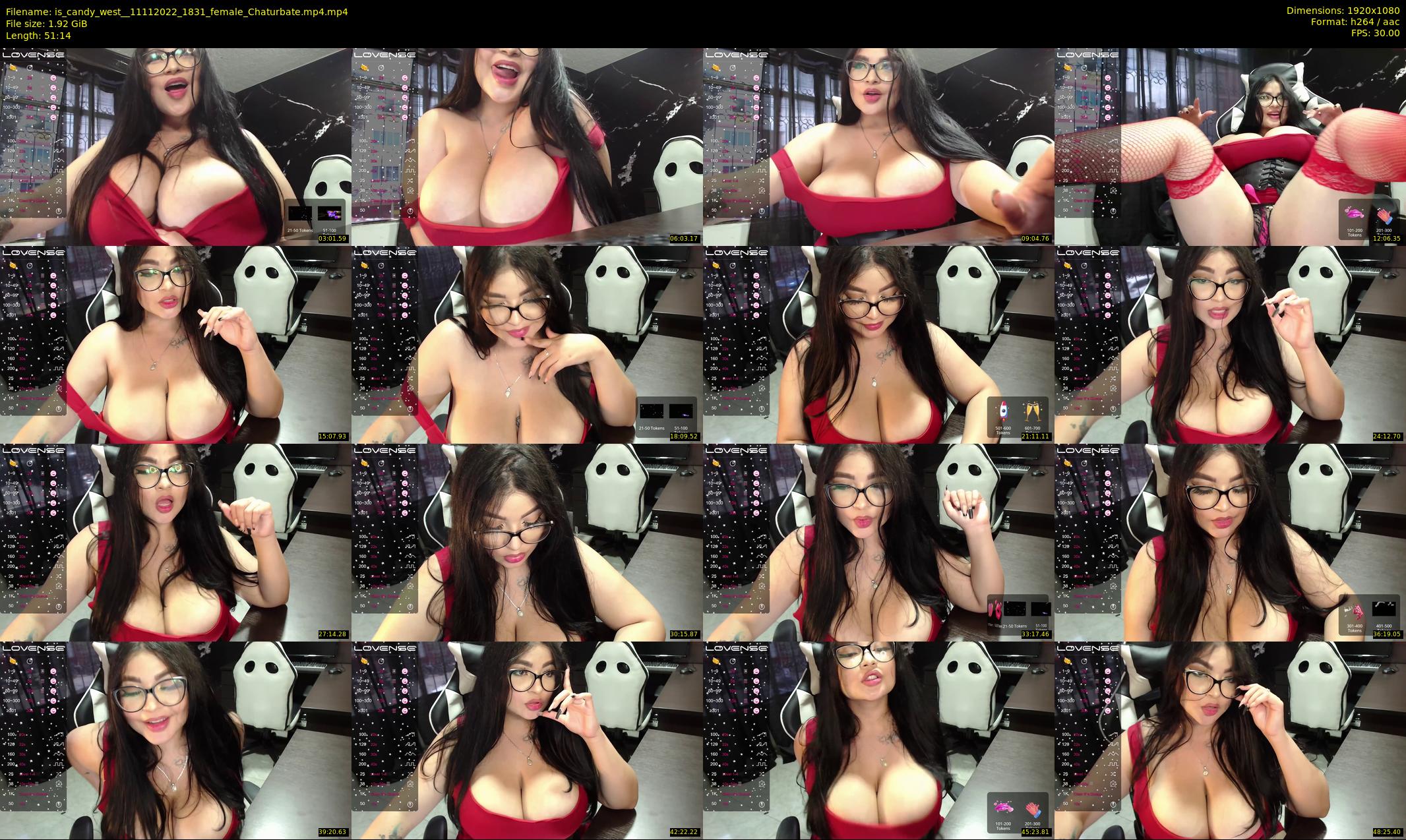 is_candy_west_ — 52 minute Chaturbate female cam show recording, 1080p, Nov 11, 2022