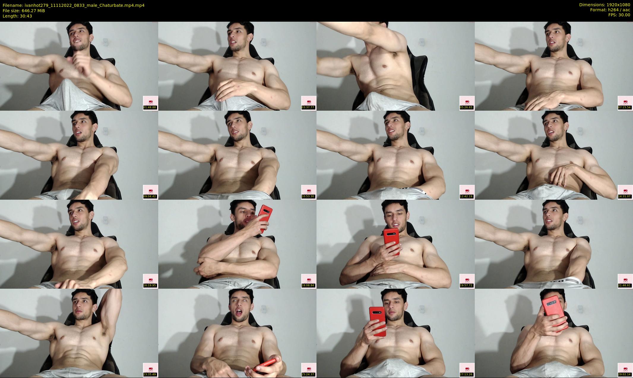 ivanhot279 — 31 minute Chaturbate male cam show recording, 1080p, Nov 11, 2022