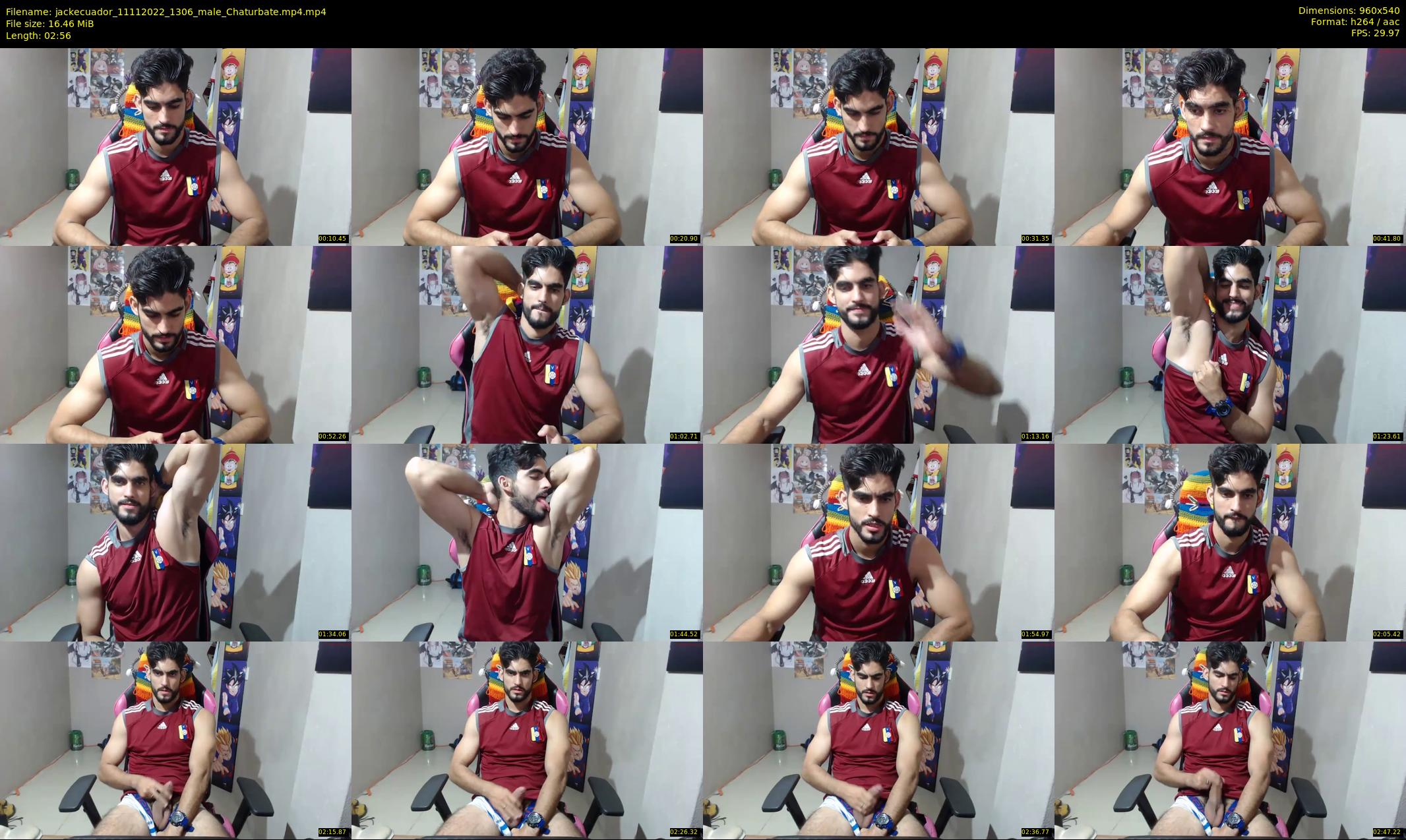 jackecuador — 3 minute Chaturbate male cam show recording, 480p, Nov 11, 2022