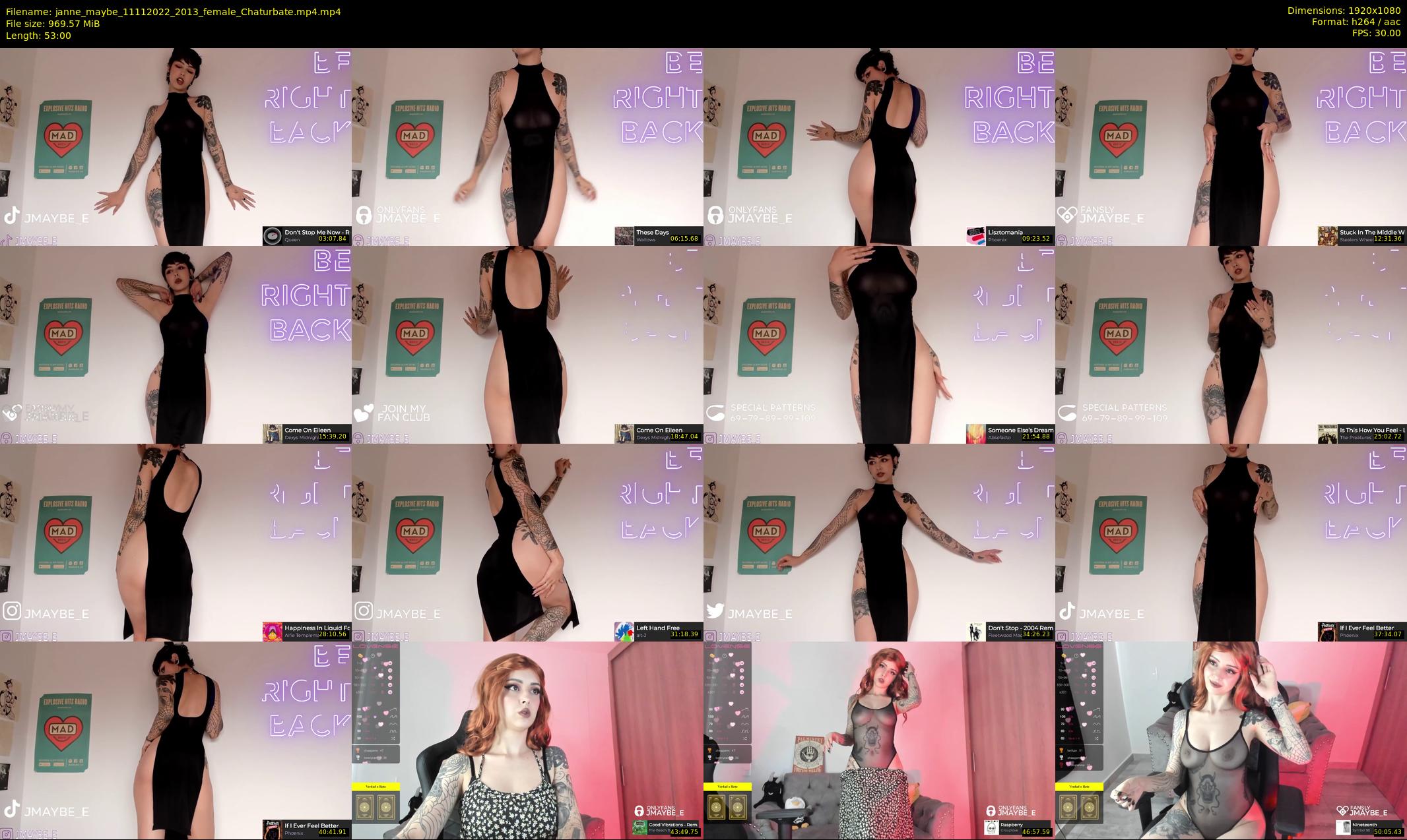 janne_maybe — 53 minute Chaturbate female cam show recording, 1080p, Nov 11, 2022