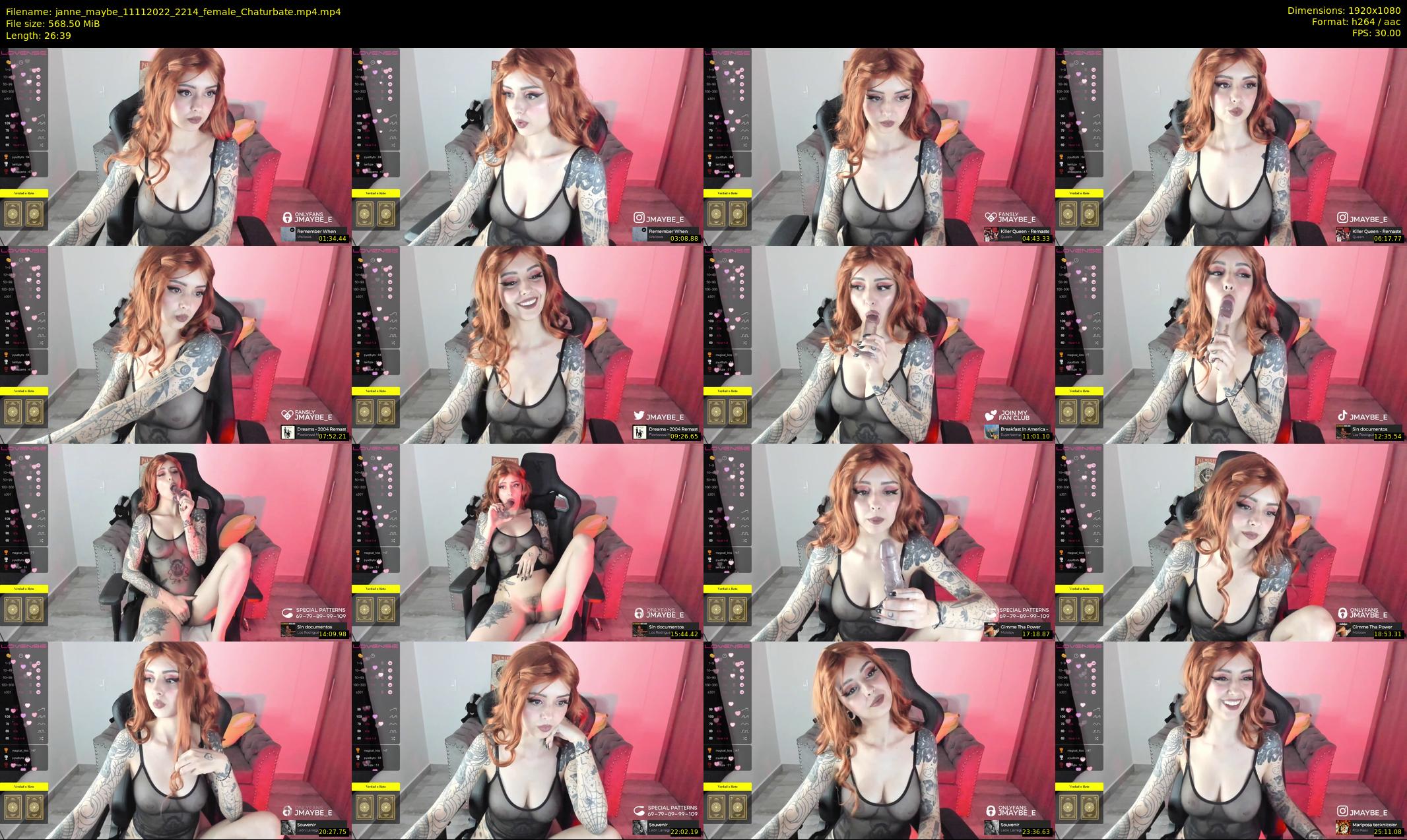 janne_maybe — 27 minute Chaturbate female cam show recording, 1080p, Nov 11, 2022