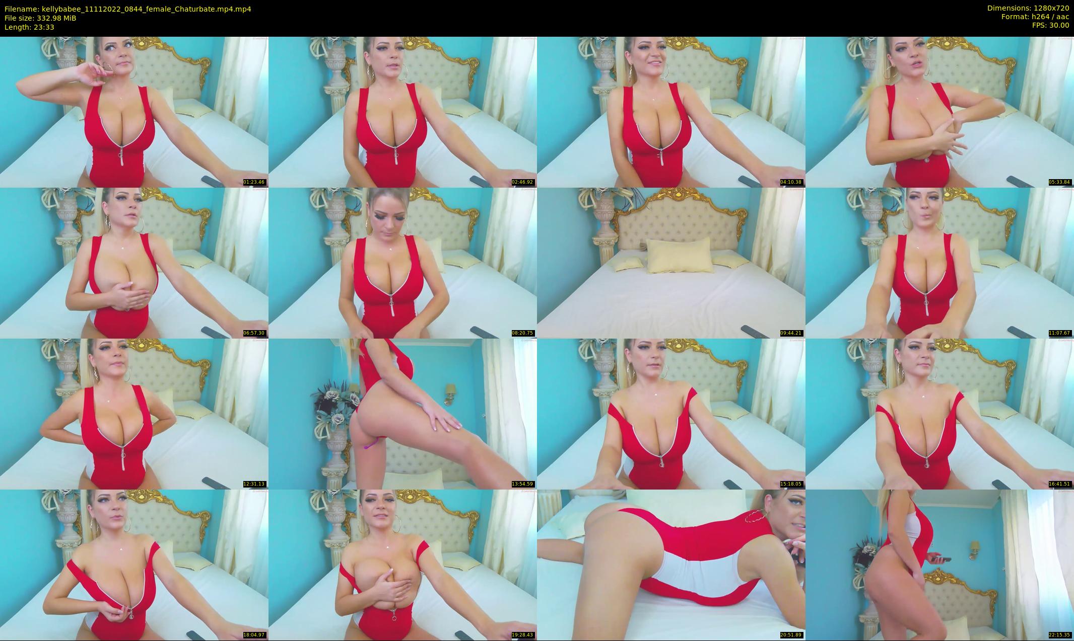 kellybabee — 24 minute Chaturbate female cam show recording, 720p, Nov 11, 2022