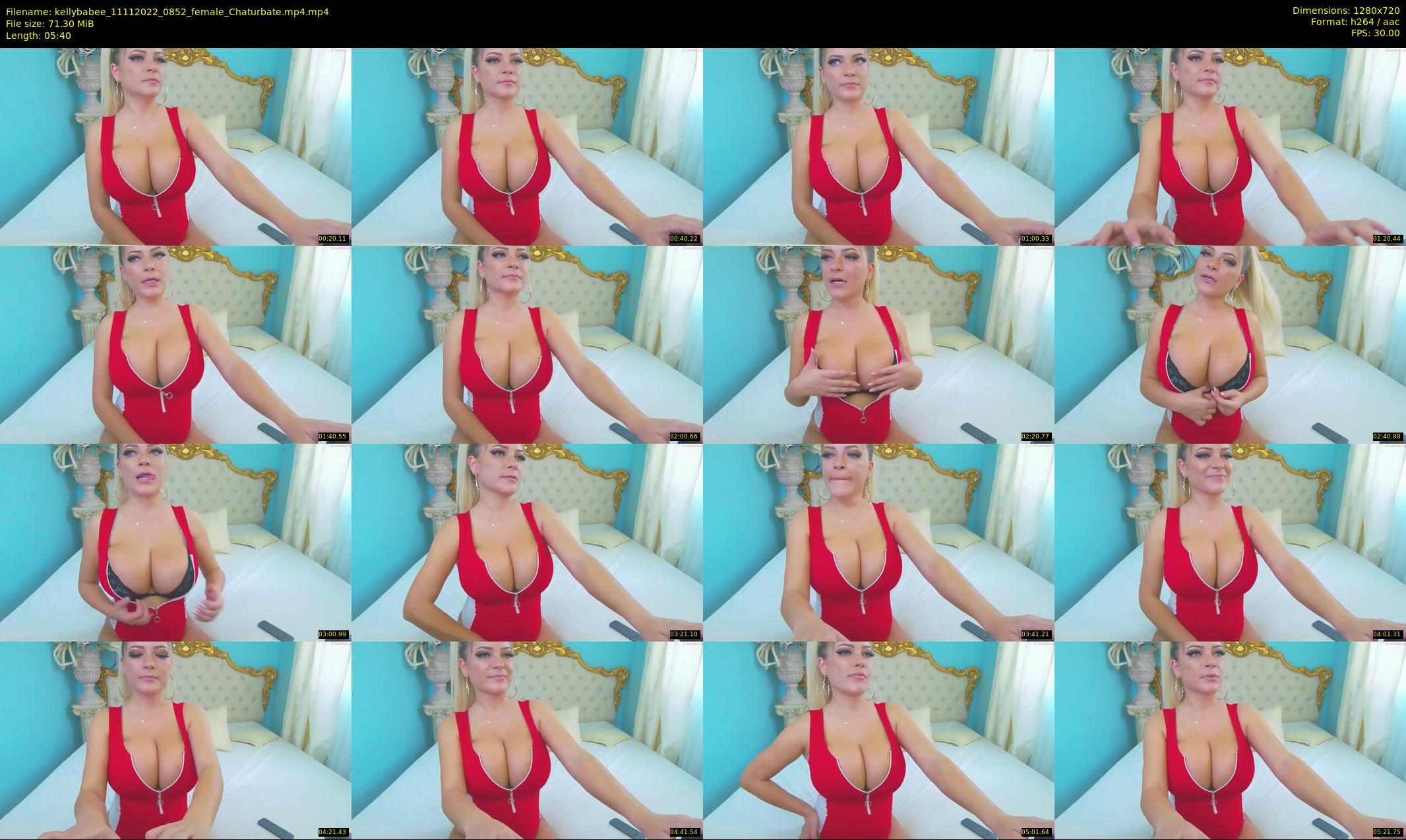 kellybabee — 6 minute Chaturbate female cam show recording, 720p, Nov 11, 2022