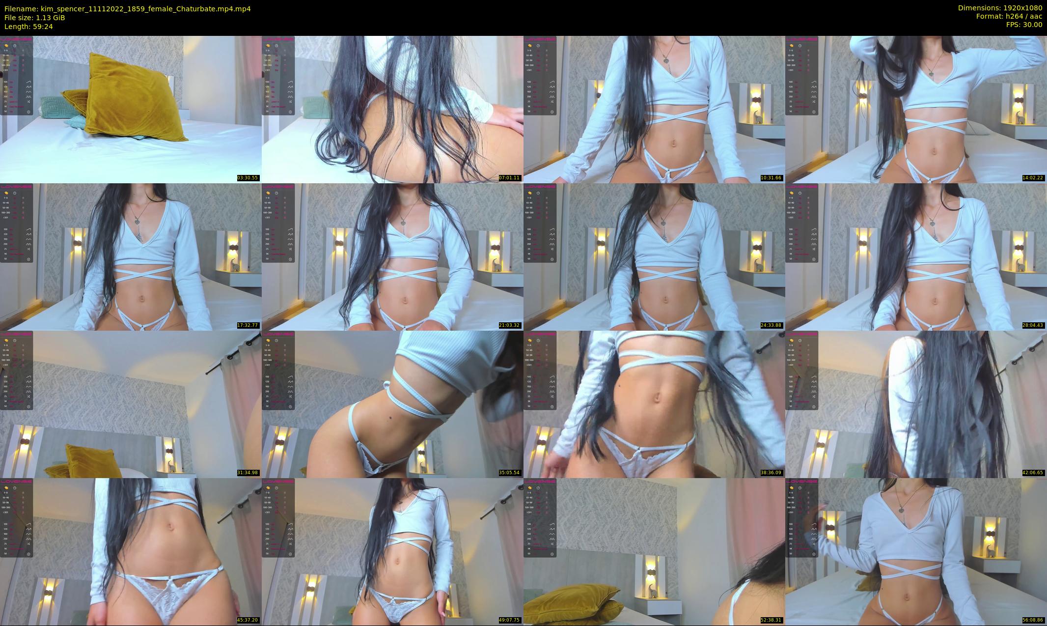 kim_spencer — 60 minute Chaturbate female cam show recording, 1080p, Nov 11, 2022