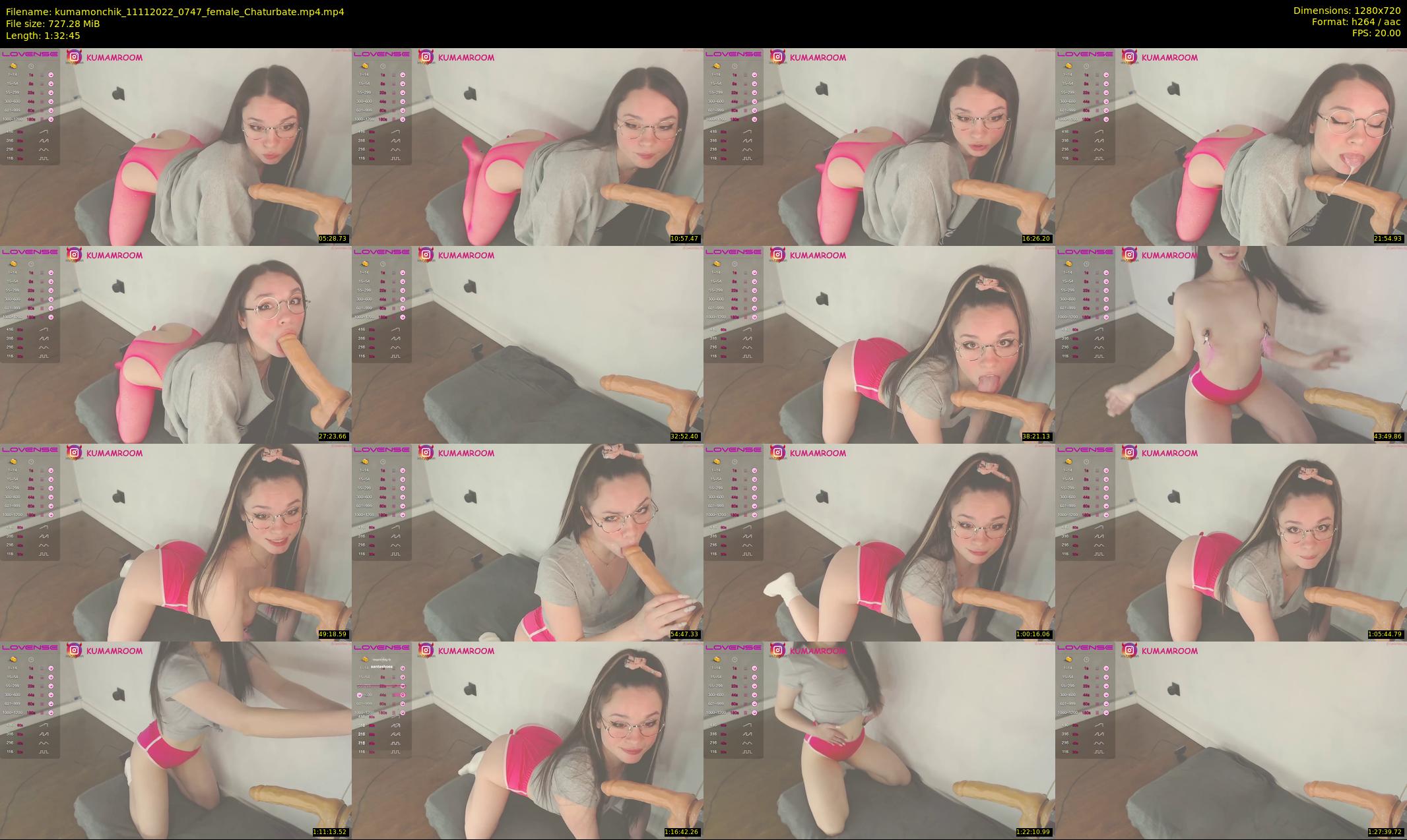 kumamonchik — 93 minute Chaturbate couple cam show recording, 720p, Nov 11, 2022