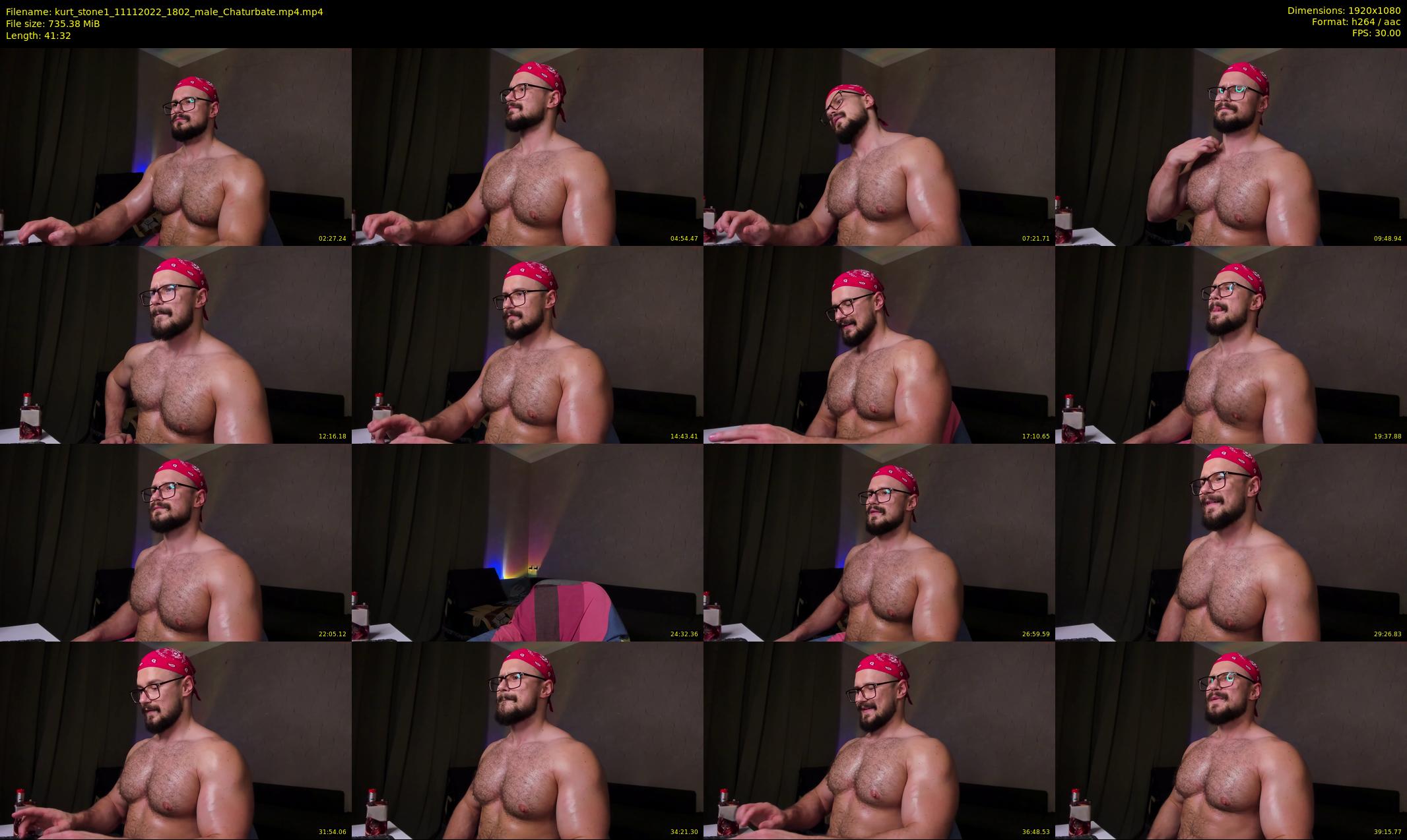 kurt_stone1 — 42 minute Chaturbate male cam show recording, 1080p, Nov 11, 2022