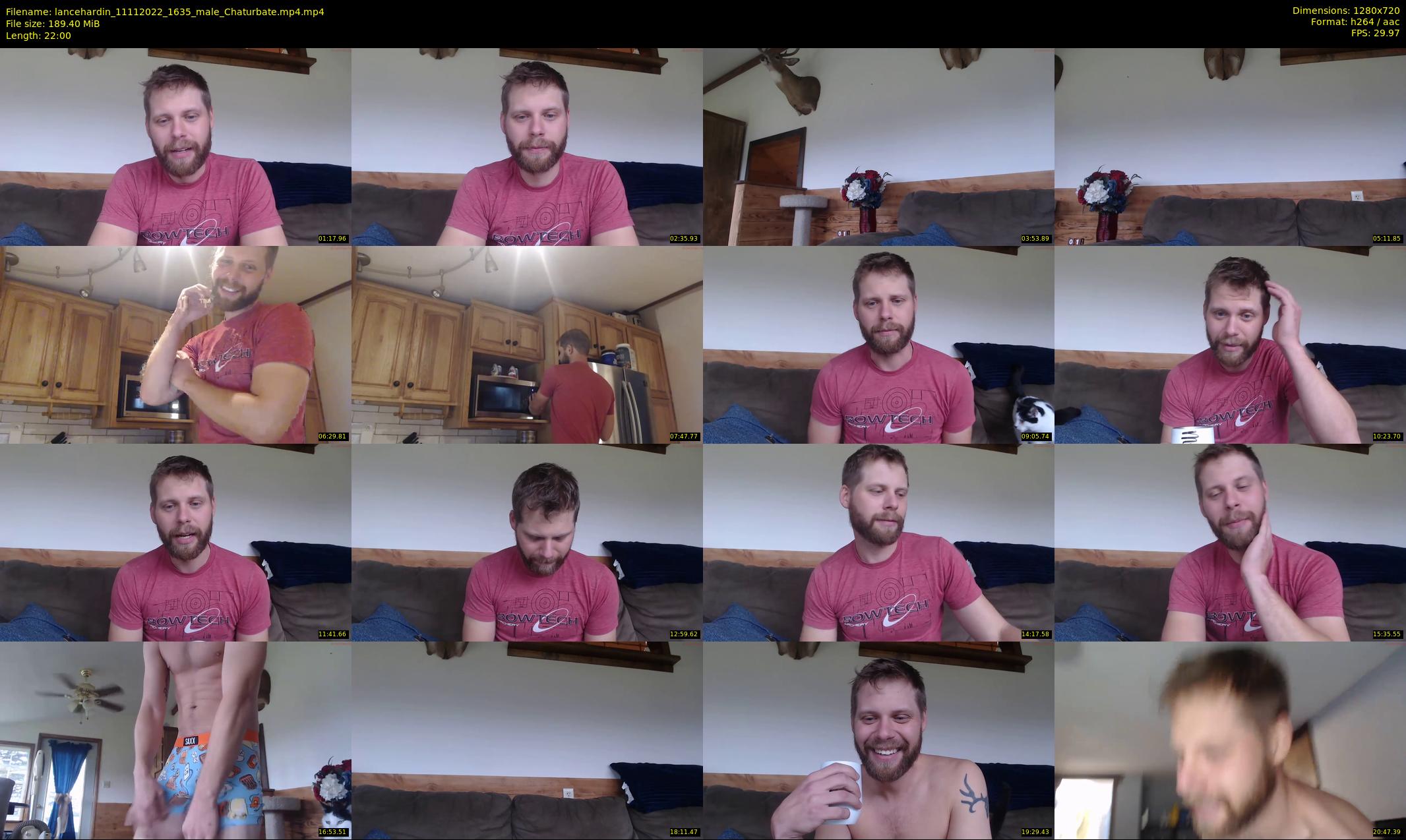 lancehardin — 22 minute Chaturbate male cam show recording, 720p, Nov 11, 2022