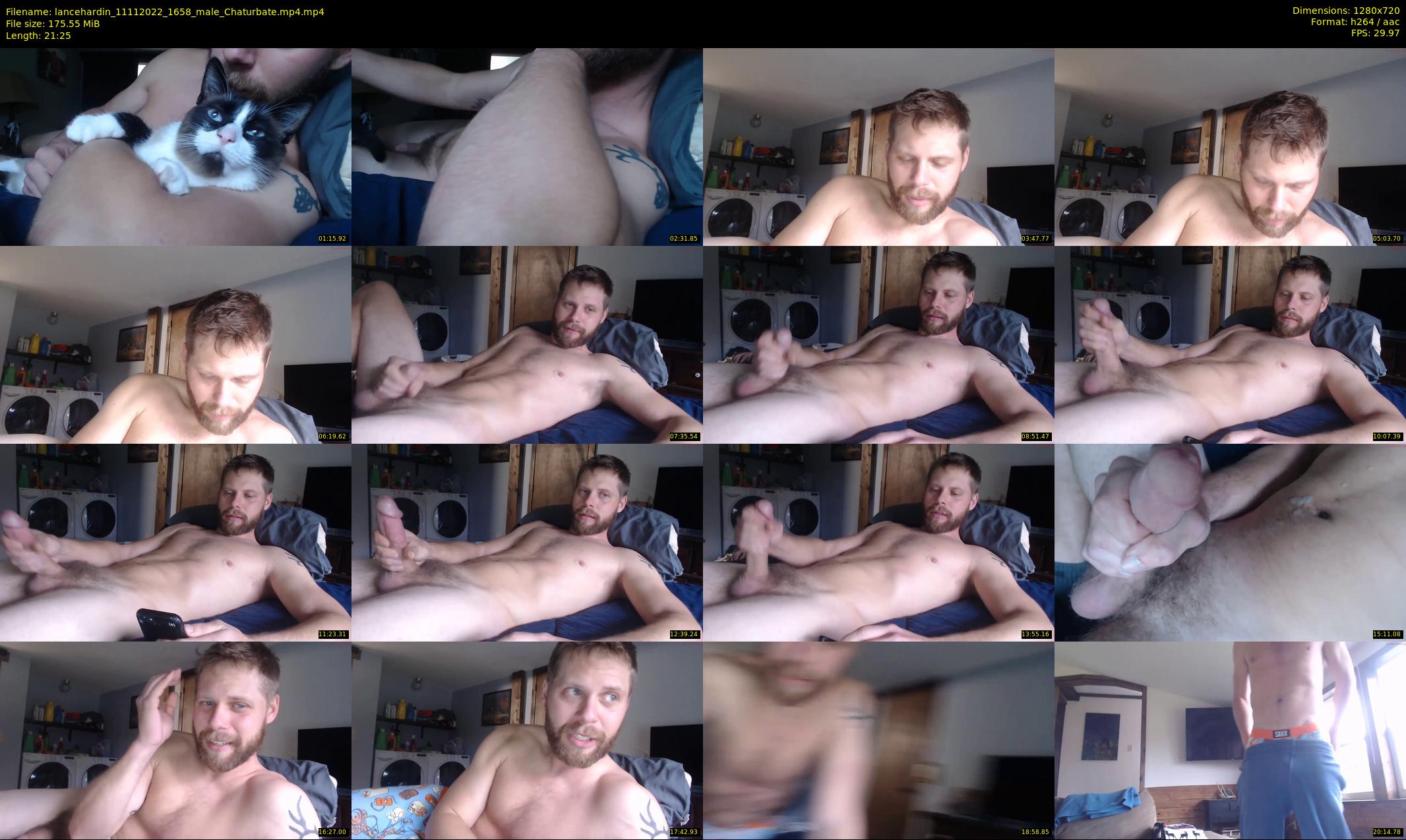 lancehardin — 22 minute Chaturbate male cam show recording, 720p, Nov 11, 2022