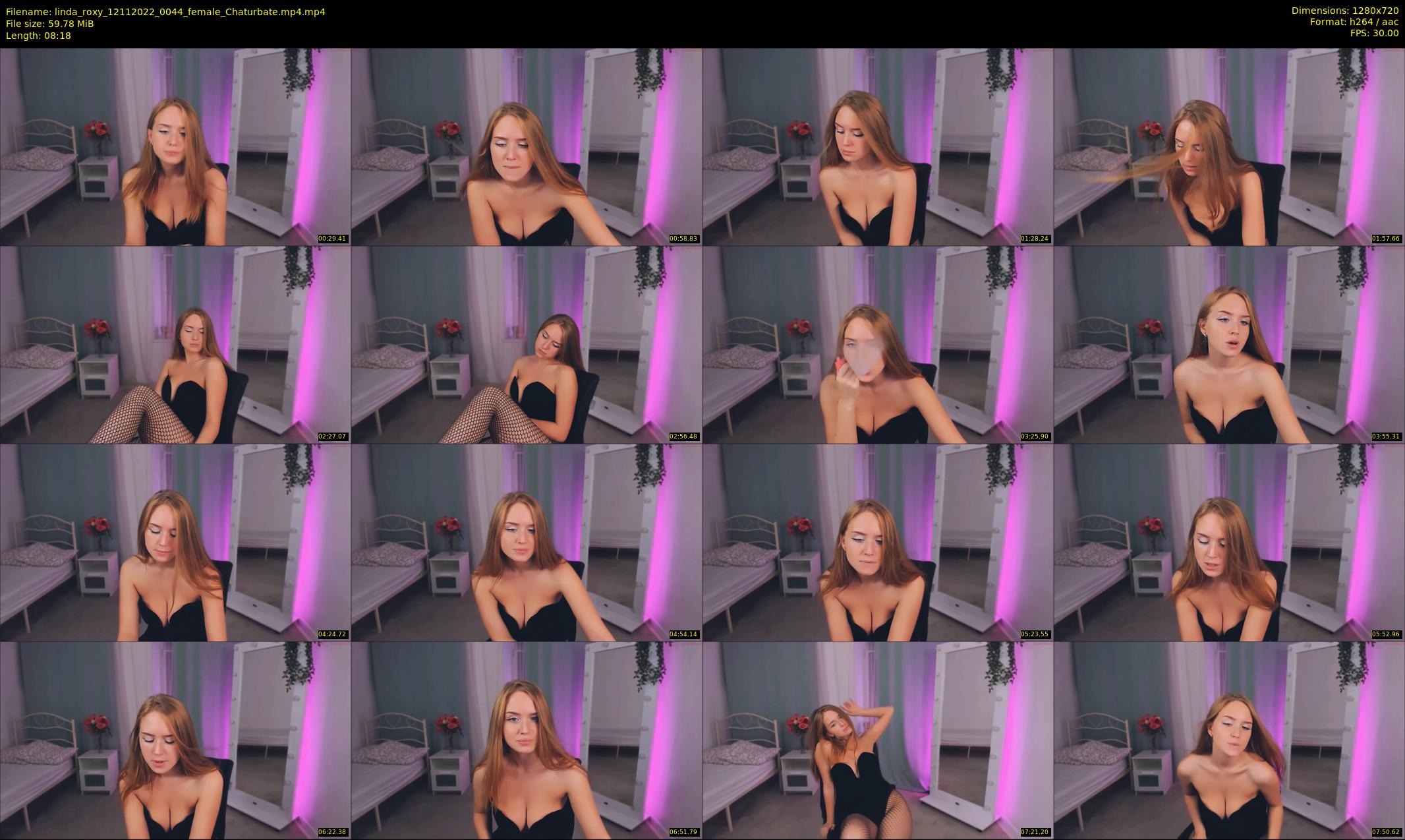 linda_roxy — 9 minute Chaturbate female cam show recording, 720p, Nov 12, 2022
