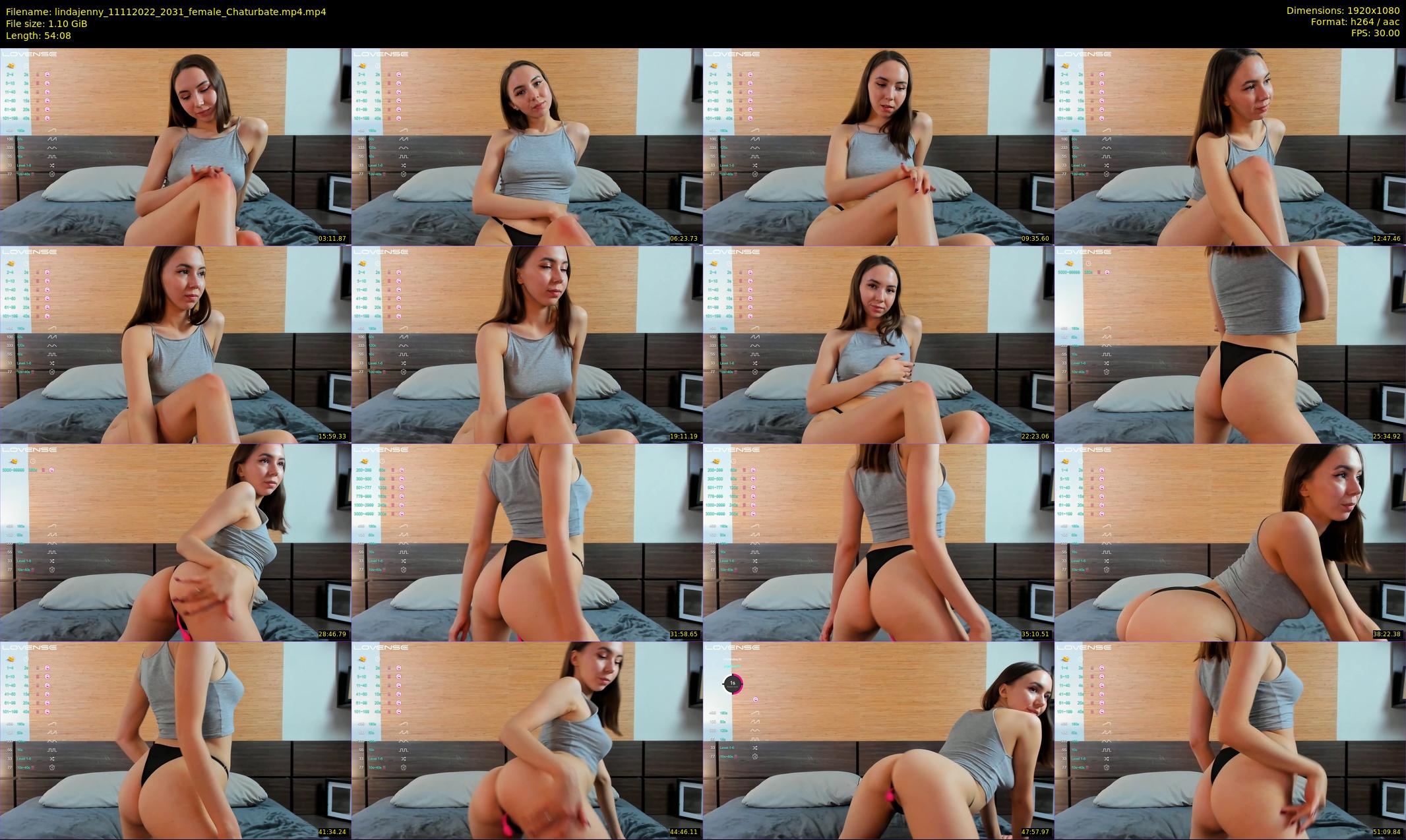 lindajenny — 55 minute Chaturbate couple cam show recording, 1080p, Nov 11, 2022
