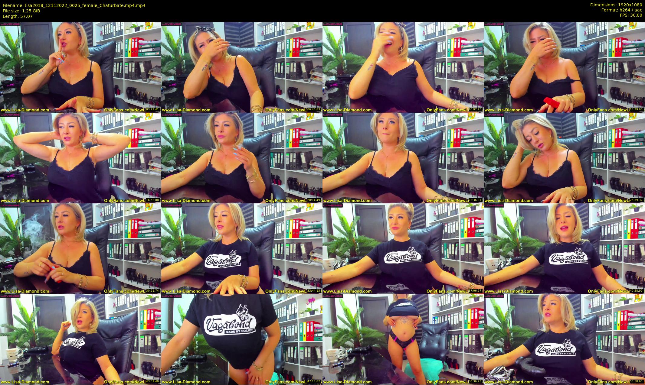 lisa2018 — 58 minute Chaturbate female cam show recording, 1080p, Nov 12, 2022