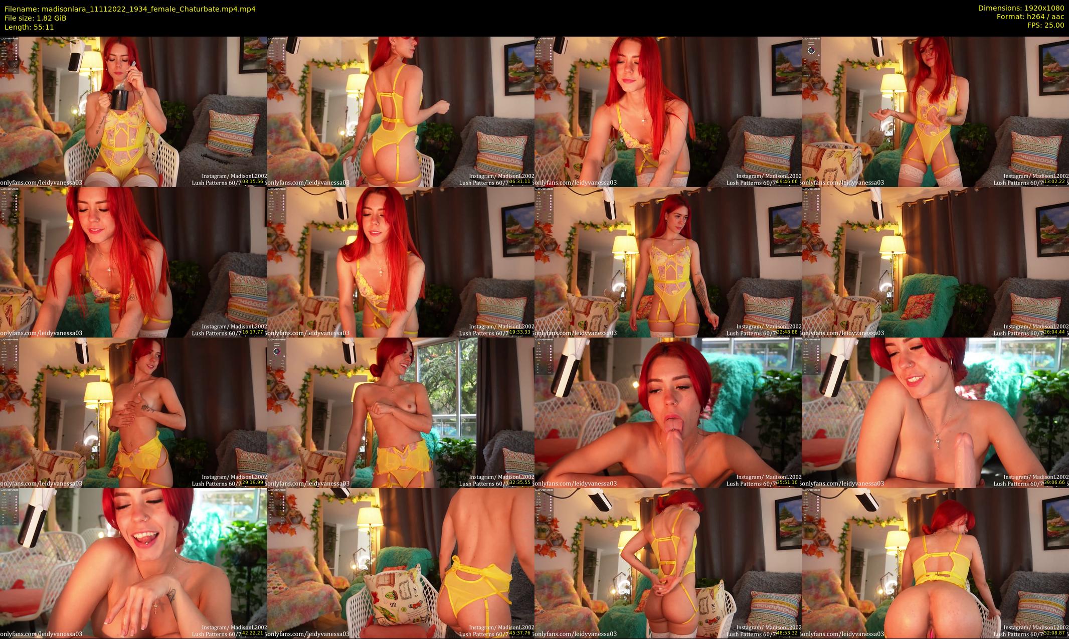 madisonlara — 56 minute Chaturbate female cam show recording, 1080p, Nov 11, 2022
