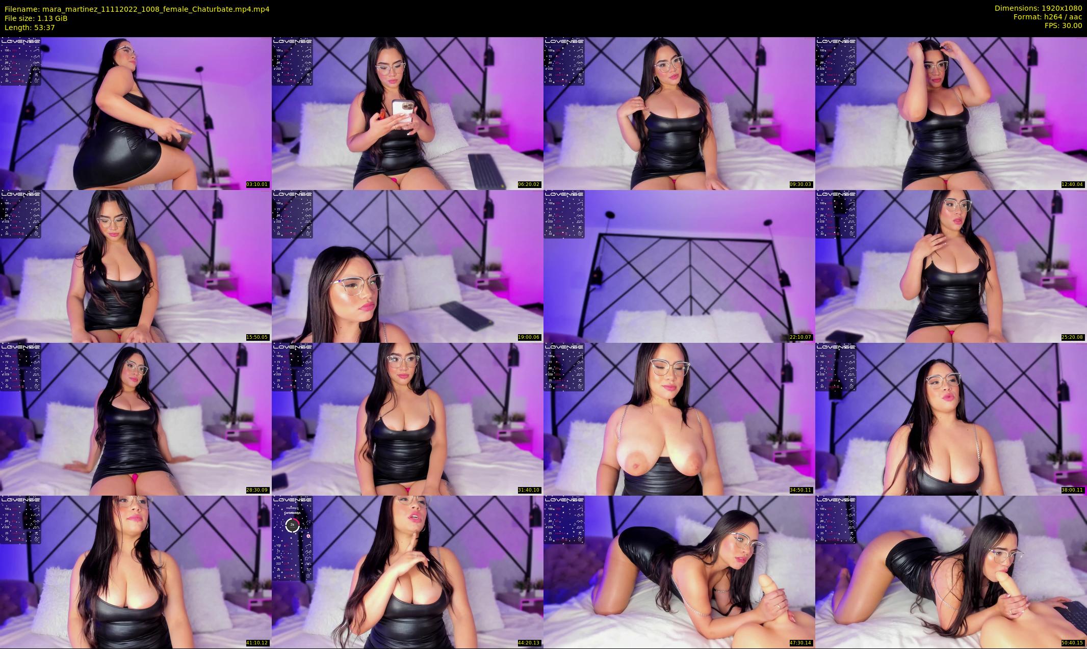 mara_martinez — 54 minute Chaturbate female cam show recording, 1080p, Nov 11, 2022