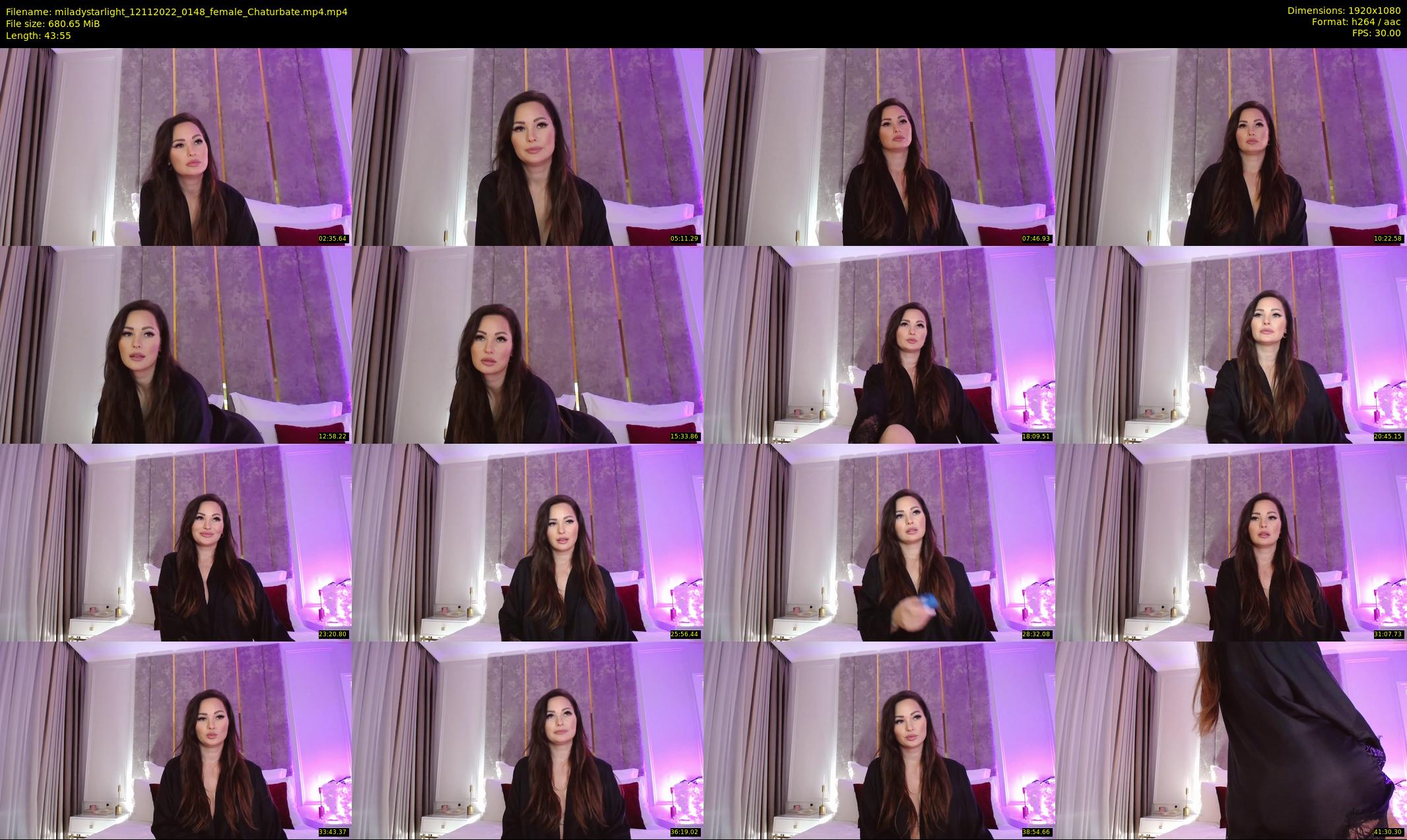 miladystarlight — 44 minute Chaturbate female cam show recording, 1080p, Nov 12, 2022