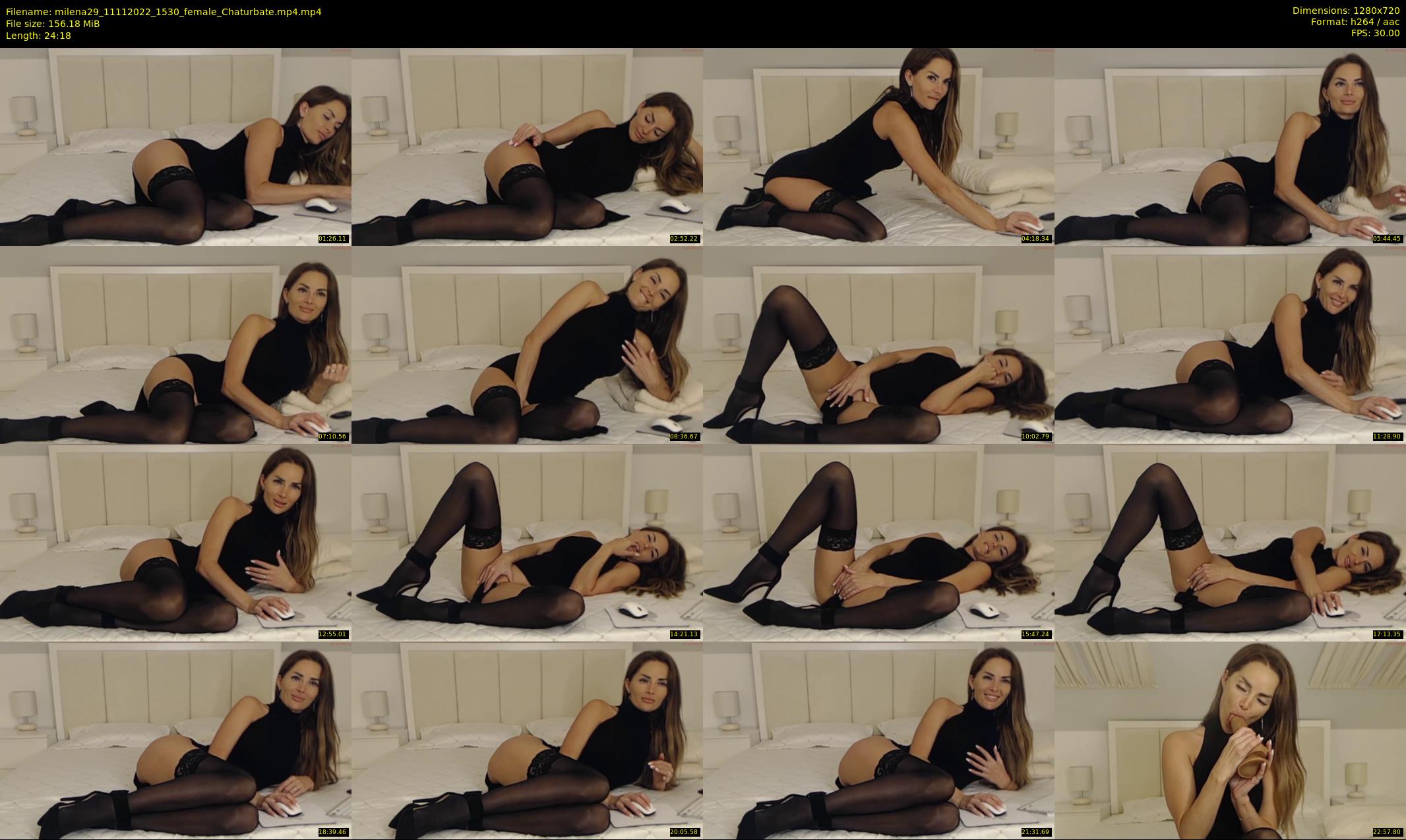 milena29 — 25 minute Chaturbate female cam show recording, 720p, Nov 11, 2022