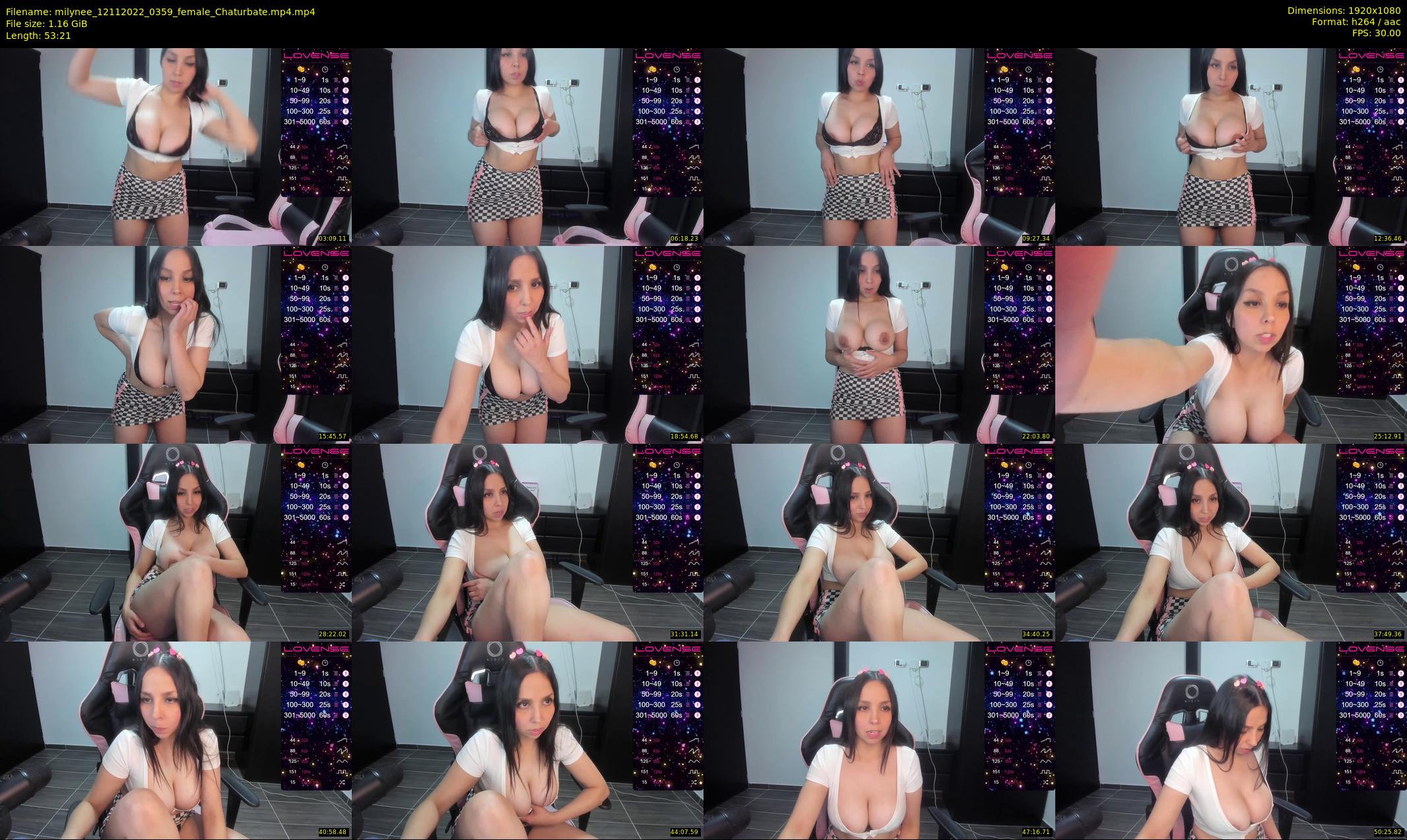 milynee — 54 minute Chaturbate female cam show recording, 1080p, Nov 12, 2022