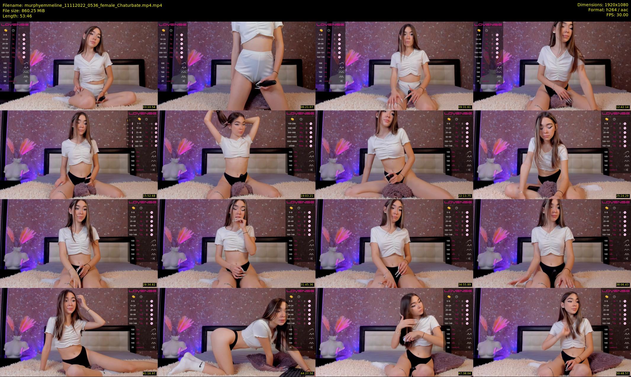 murphyemmeline — 54 minute Chaturbate female cam show recording, 1080p, Nov 11, 2022