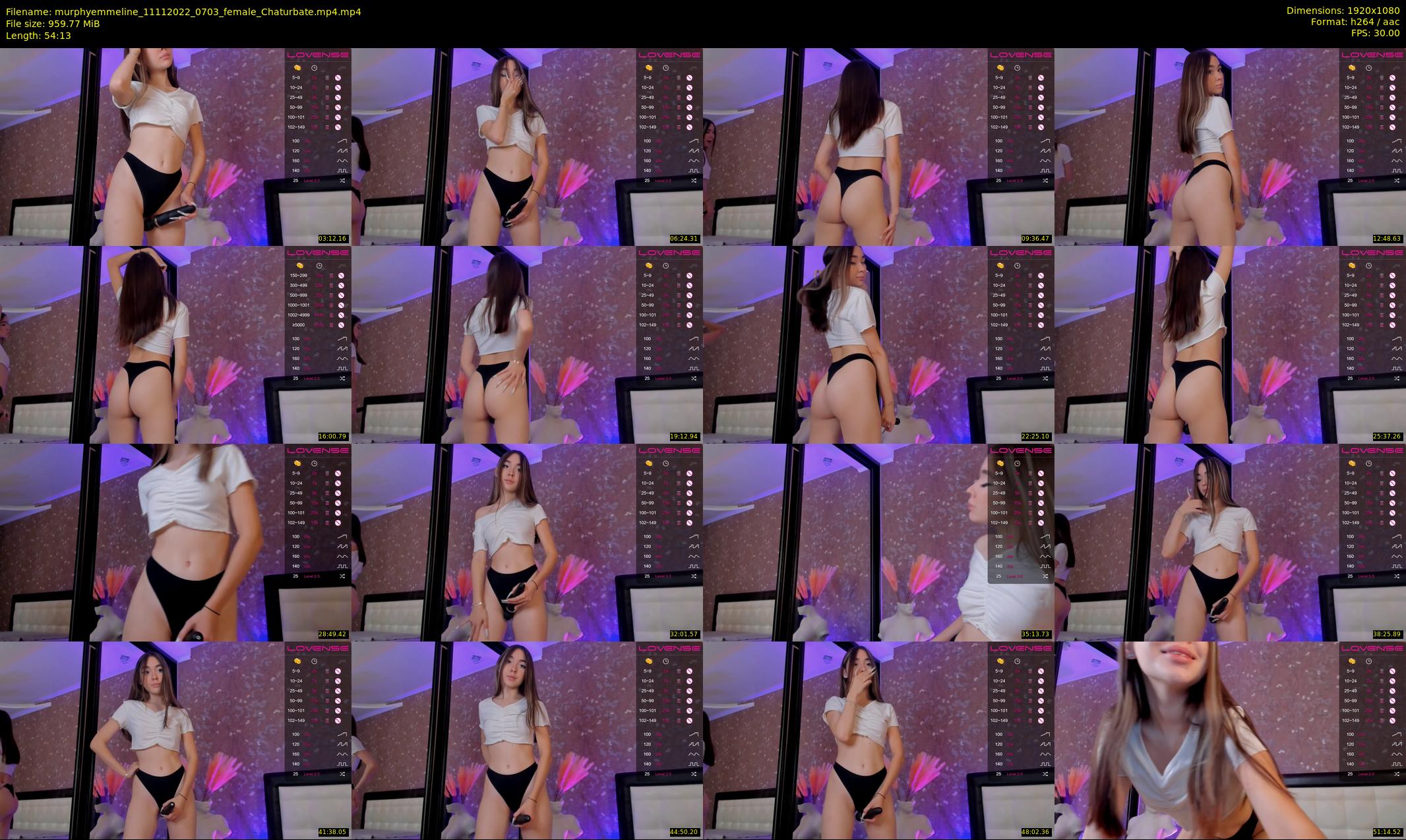 murphyemmeline — 55 minute Chaturbate female cam show recording, 1080p, Nov 11, 2022