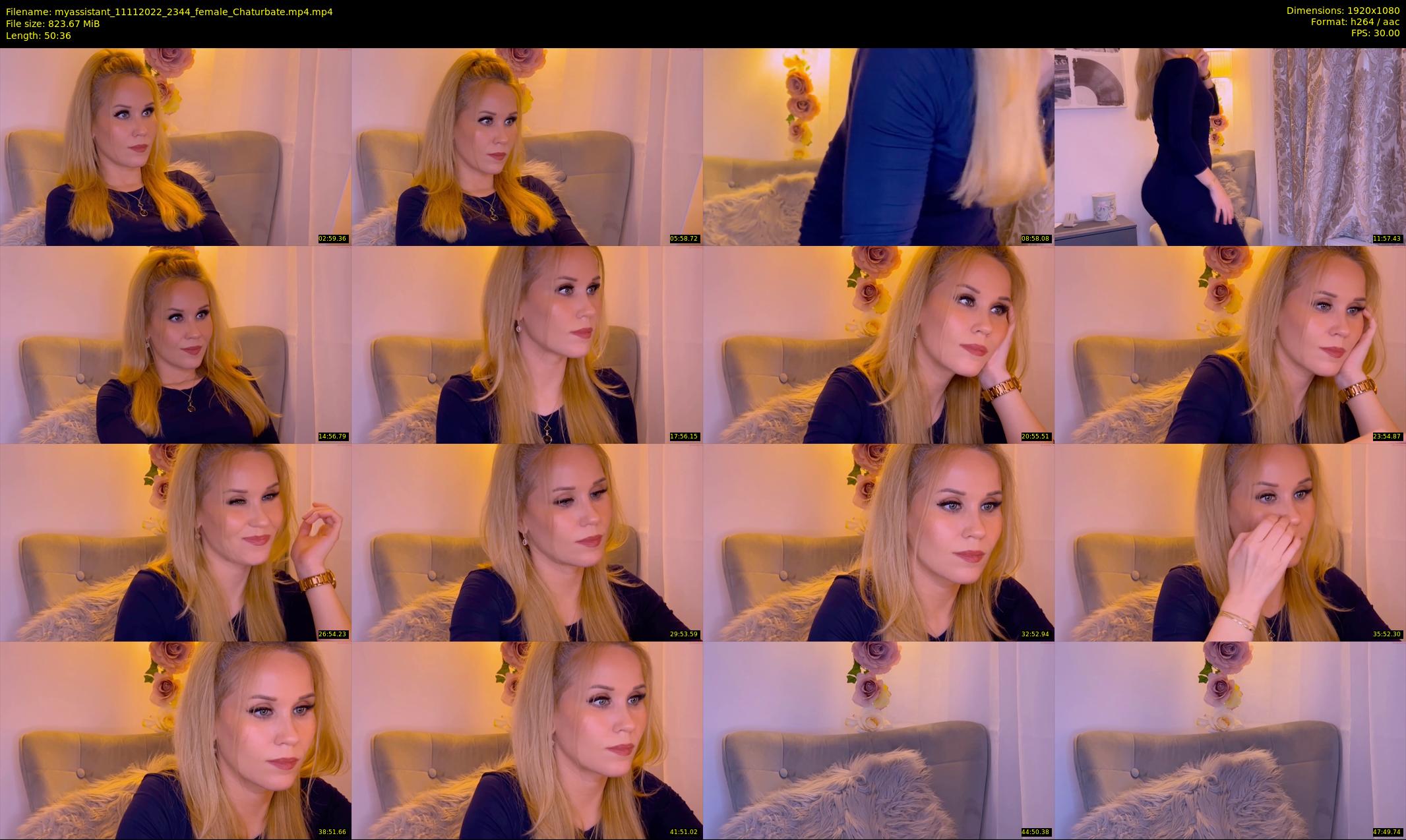 myassistant — 51 minute Chaturbate female cam show recording, 1080p, Nov 11, 2022