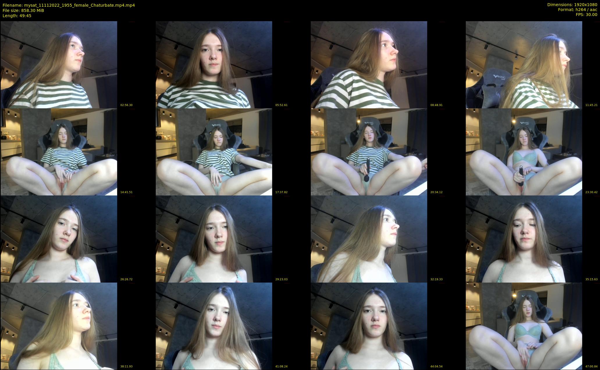 mysat — 50 minute Chaturbate female cam show recording, 1080p, Nov 11, 2022