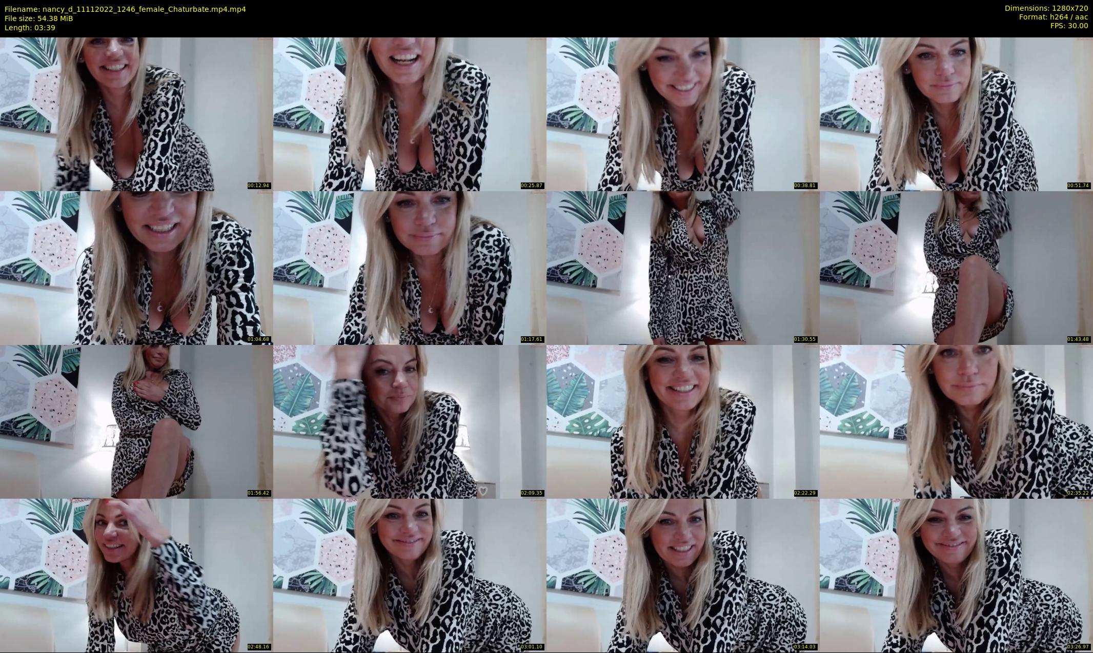 nancy_d — 4 minute Chaturbate female cam show recording, 720p, Nov 11, 2022