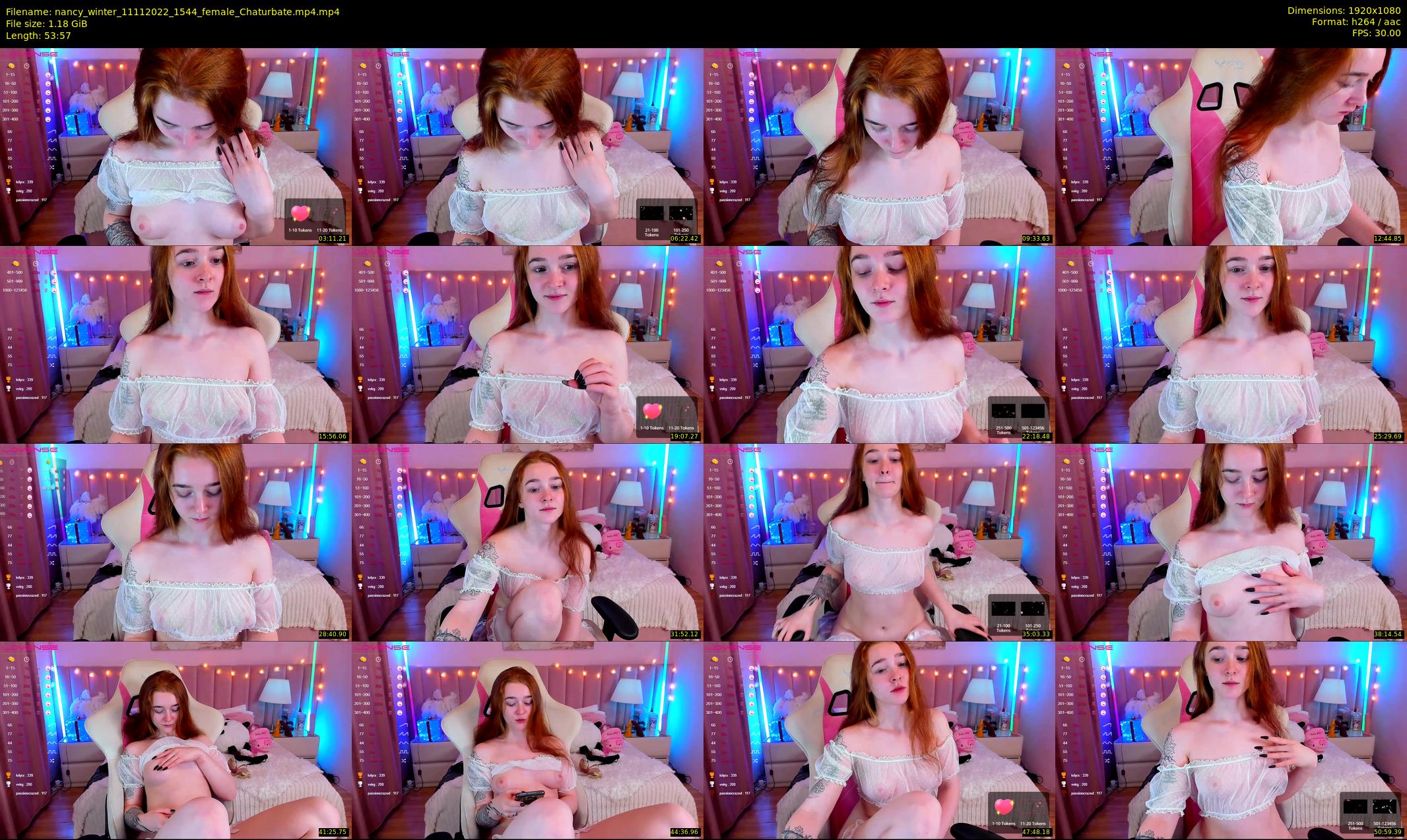 nancy_winter — 54 minute Chaturbate female cam show recording, 1080p, Nov 11, 2022