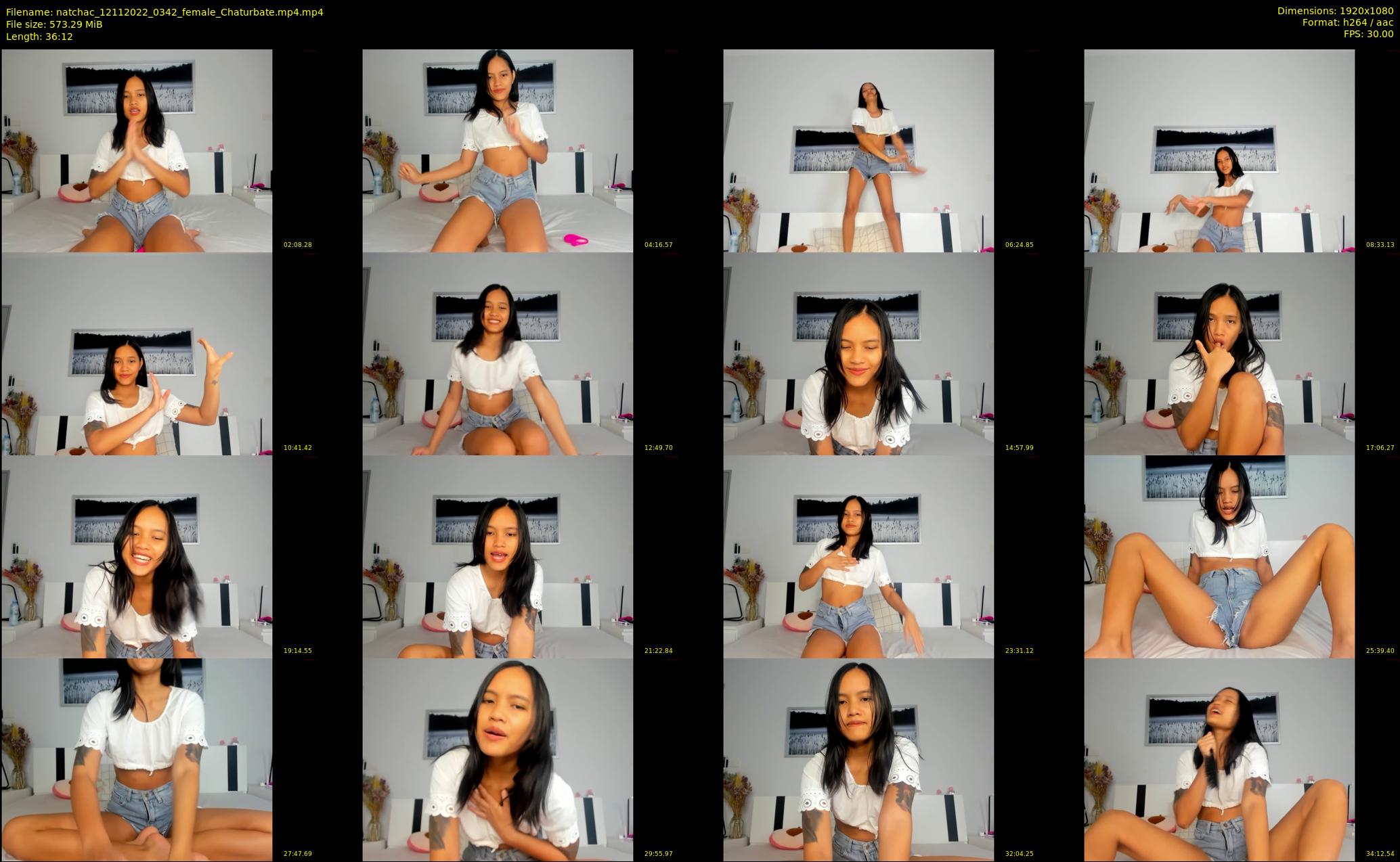 natchac — 37 minute Chaturbate female cam show recording, 1080p, Nov 12, 2022