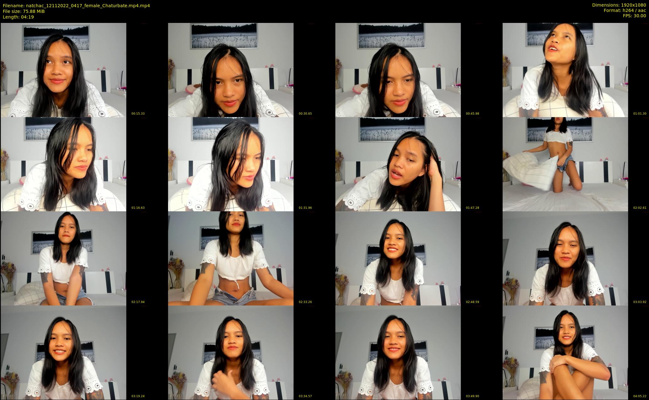 natchac — 5 minute Chaturbate female cam show recording, 1080p, Nov 12, 2022