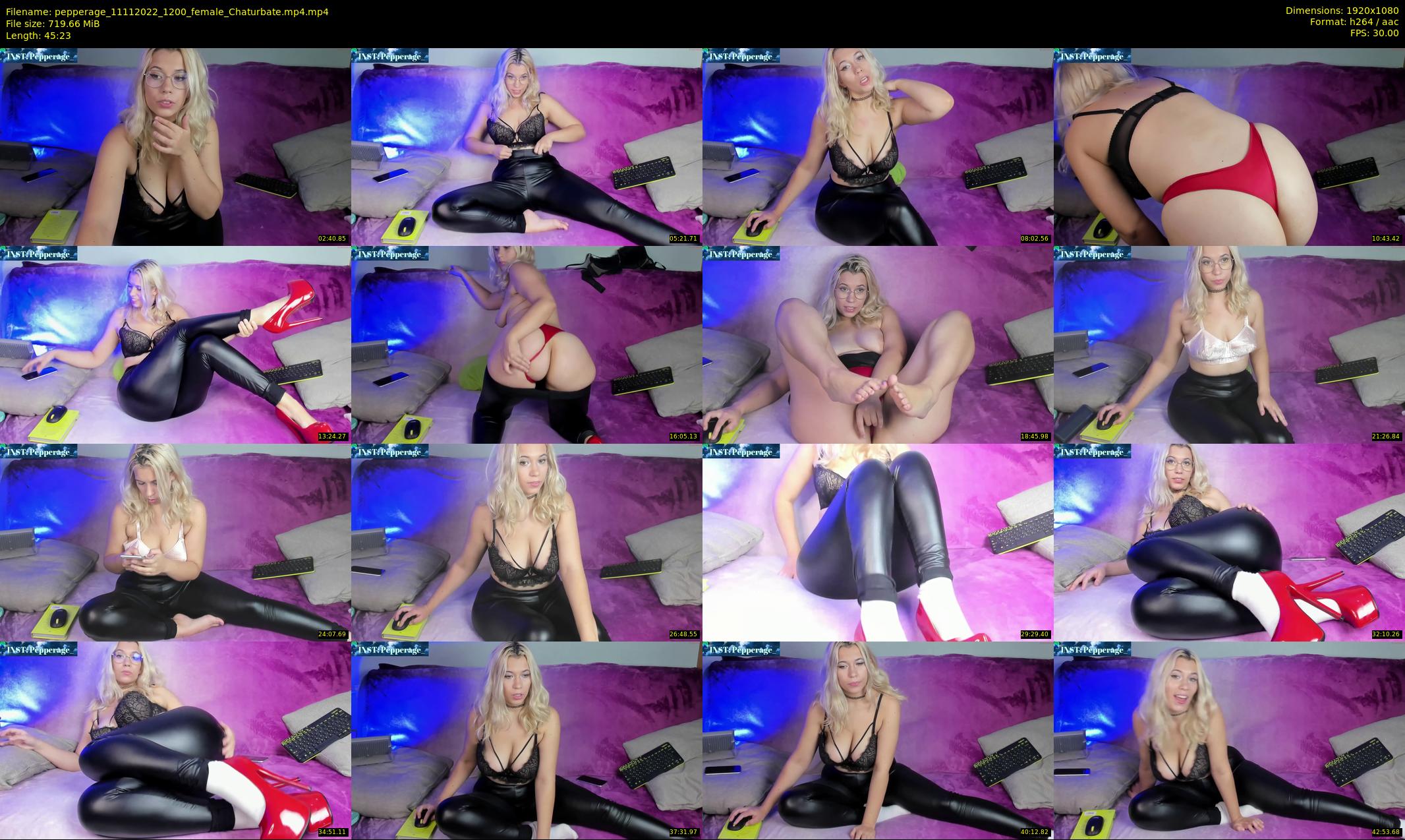 pepperage — 46 minute Chaturbate female cam show recording, 1080p, Nov 11, 2022