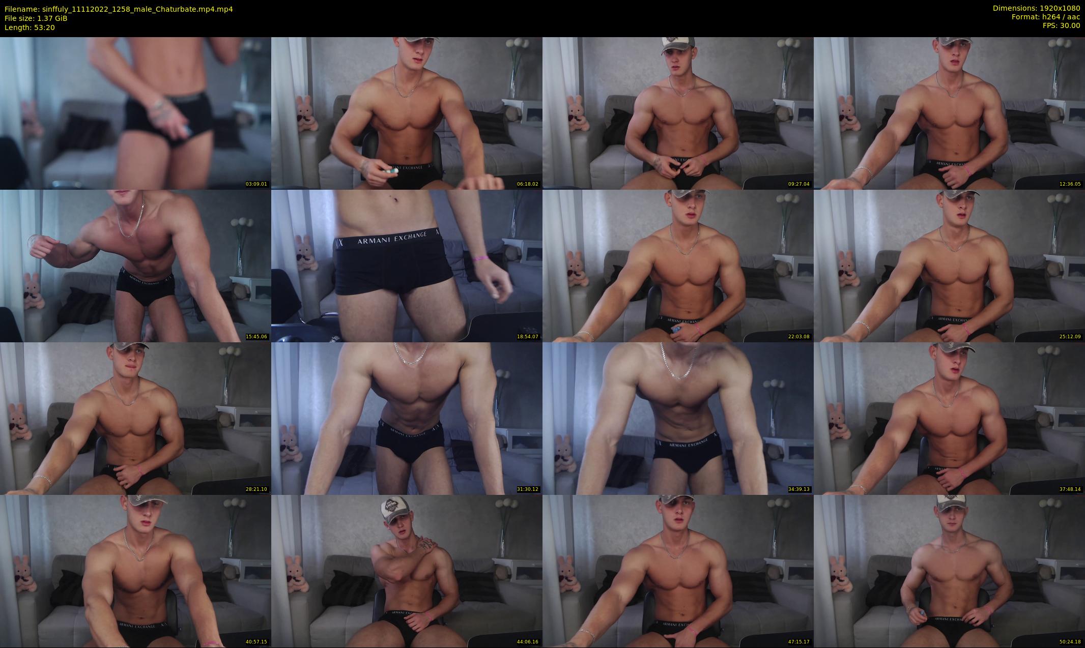 sinffuly — 54 minute Chaturbate male cam show recording, 1080p, Nov 11, 2022