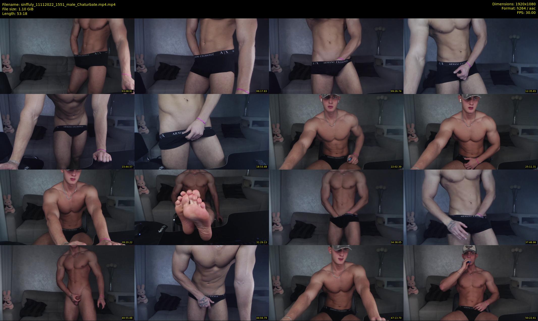 sinffuly — 54 minute Chaturbate male cam show recording, 1080p, Nov 11, 2022