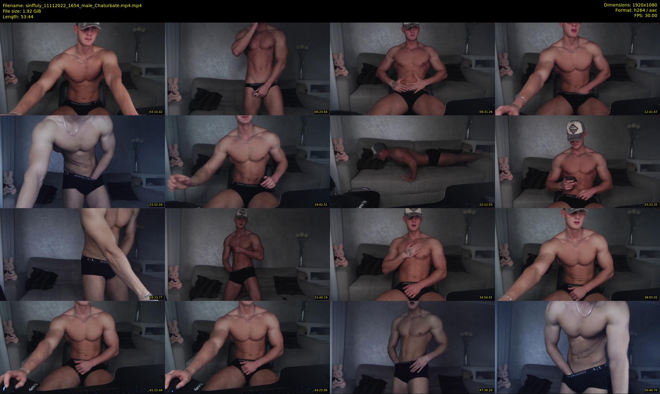 sinffuly — 54 minute Chaturbate male cam show recording, 1080p, Nov 11, 2022