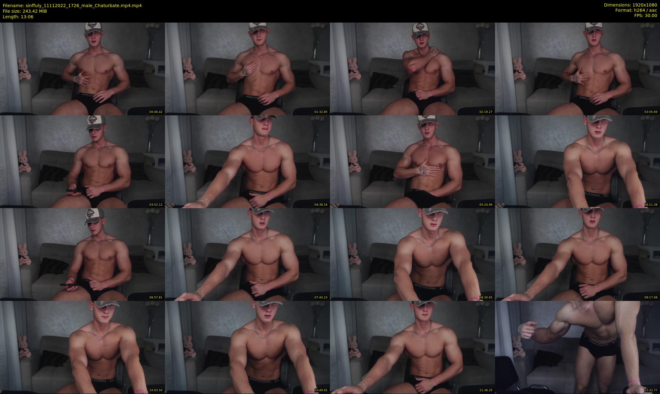 sinffuly — 14 minute Chaturbate male cam show recording, 1080p, Nov 11, 2022