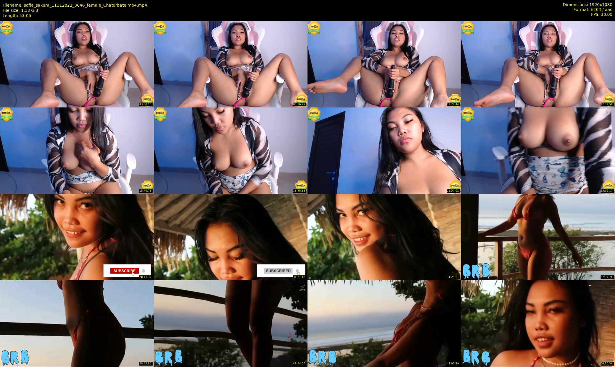 sofia_sakura — 54 minute Chaturbate female cam show recording, 1080p, Nov 11, 2022