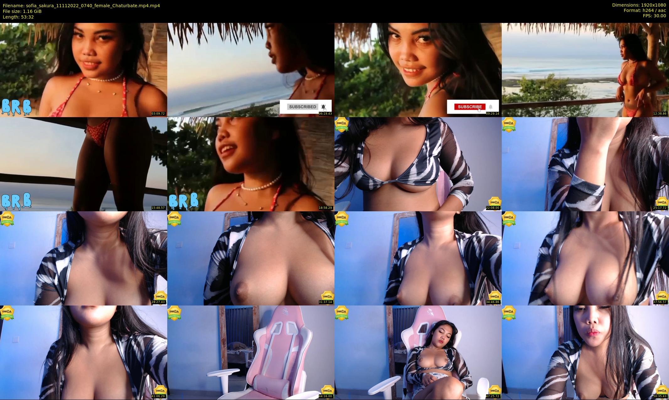 sofia_sakura — 54 minute Chaturbate female cam show recording, 1080p, Nov 11, 2022