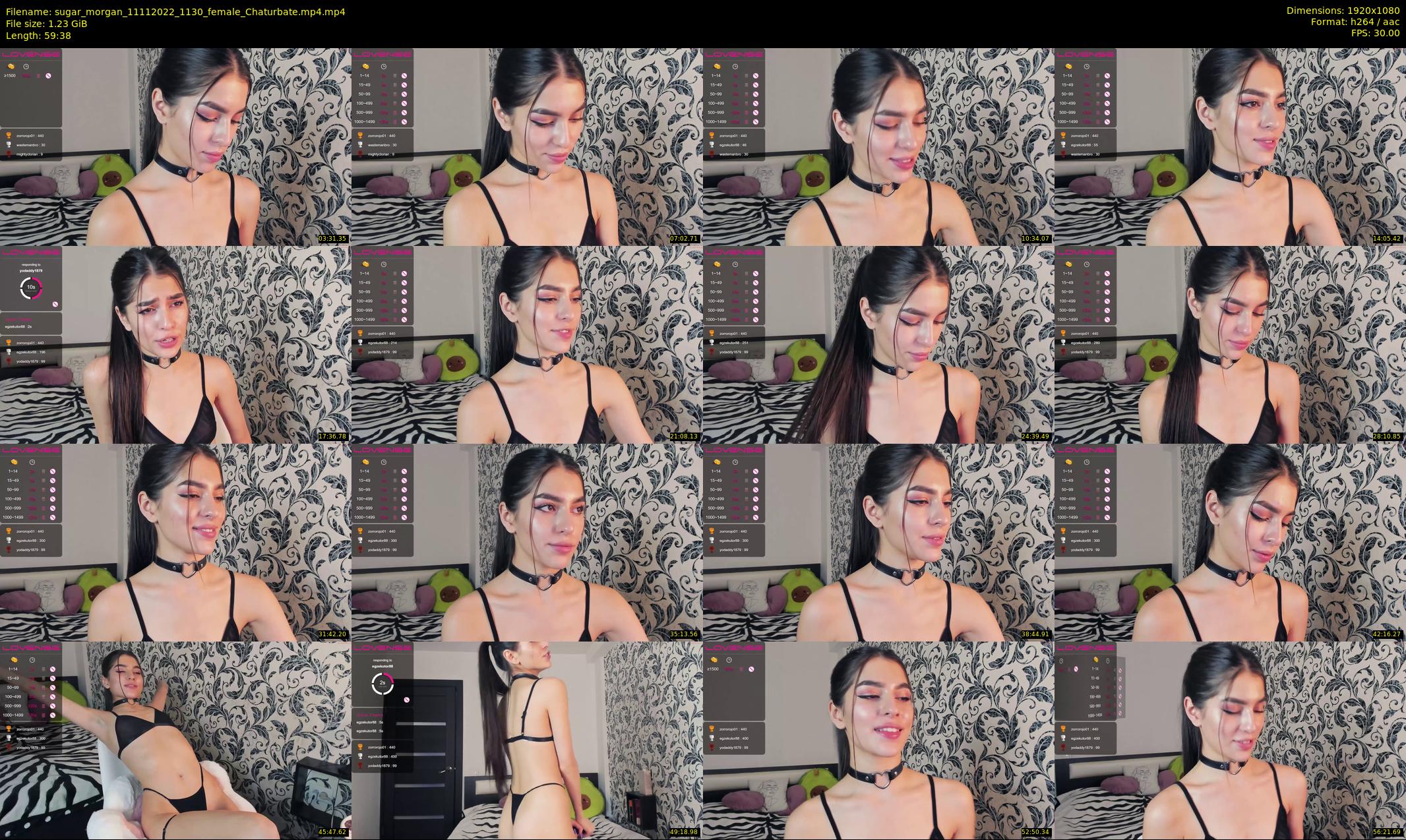 sugar_morgan — 60 minute Chaturbate female cam show recording, 1080p, Nov 11, 2022