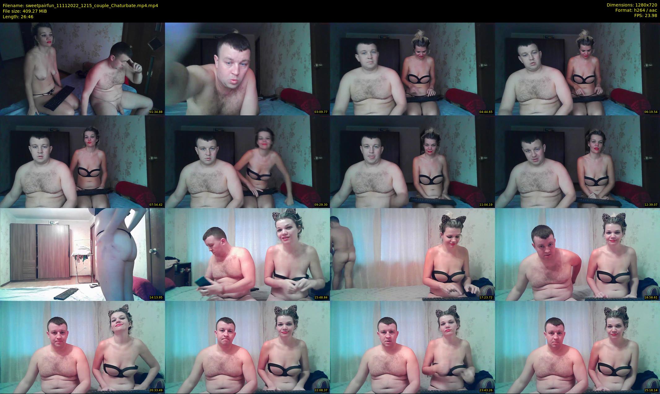 sweetpairfun — 27 minute Chaturbate couple cam show recording, 720p, Nov 11, 2022