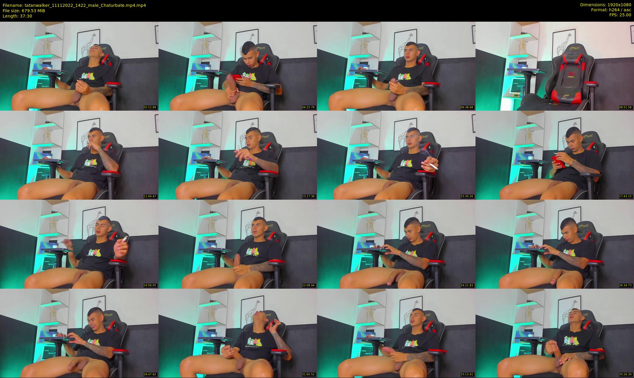 tatanwalker — 38 minute Chaturbate male cam show recording, 1080p, Nov 11, 2022