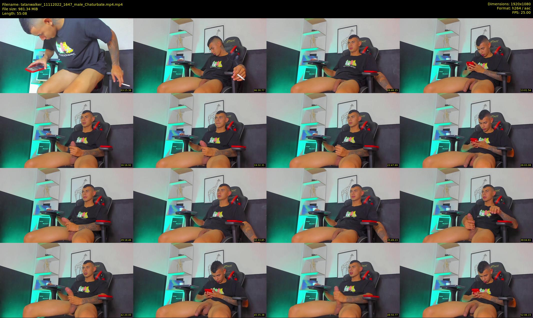 tatanwalker — 56 minute Chaturbate male cam show recording, 1080p, Nov 11, 2022