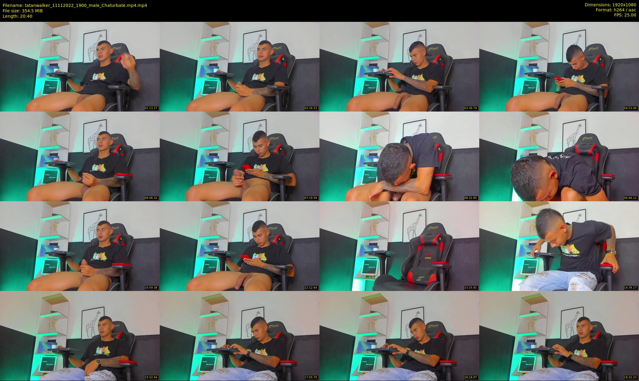 tatanwalker — 21 minute Chaturbate male cam show recording, 1080p, Nov 11, 2022