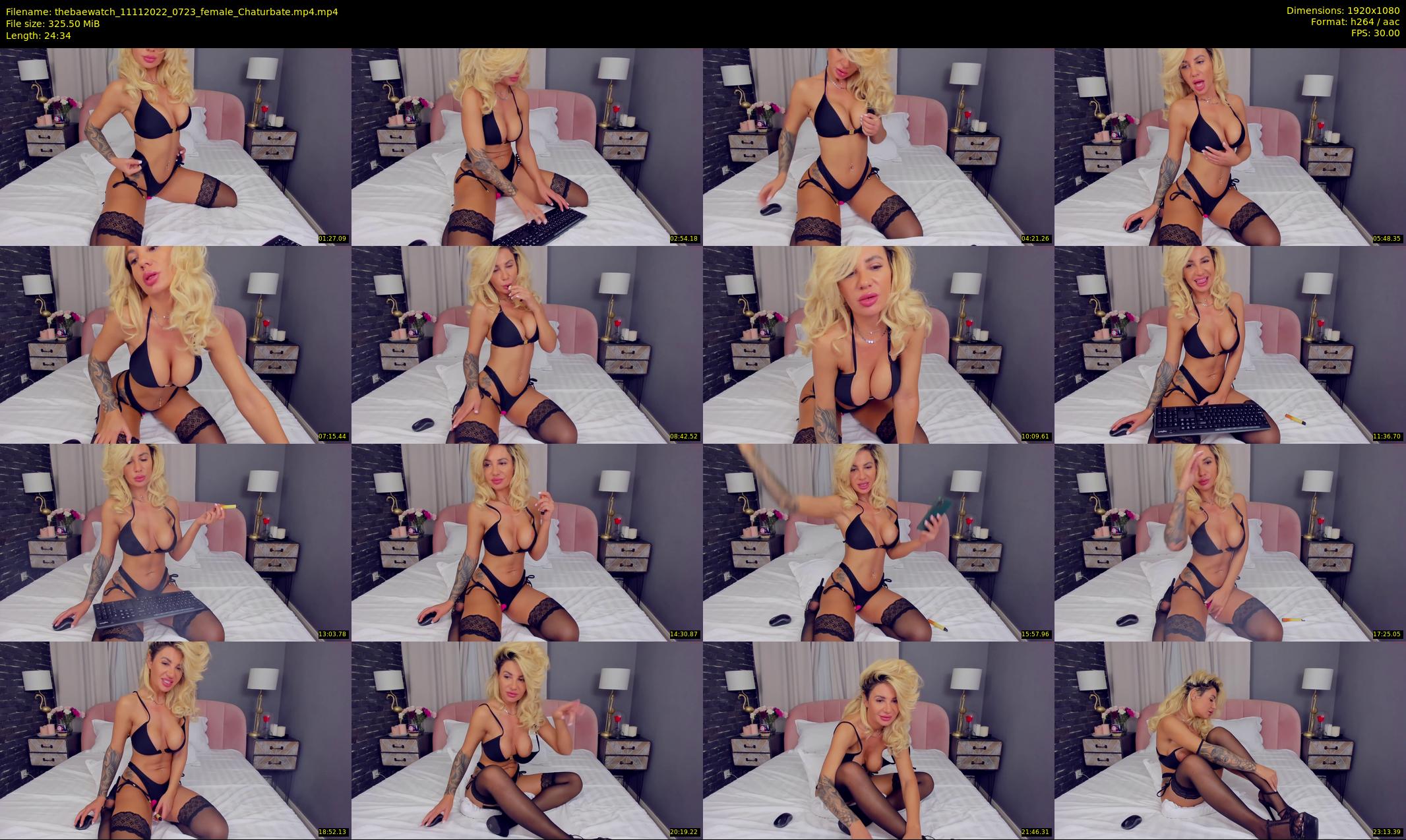 thebaewatch — 25 minute Chaturbate female cam show recording, 1080p, Nov 11, 2022
