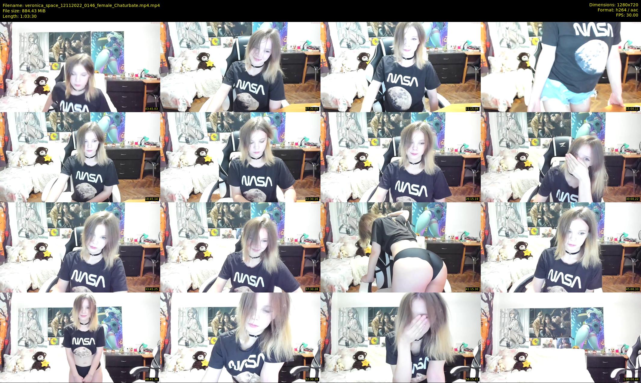 veronica_space — 64 minute Chaturbate female cam show recording, 720p, Nov 12, 2022
