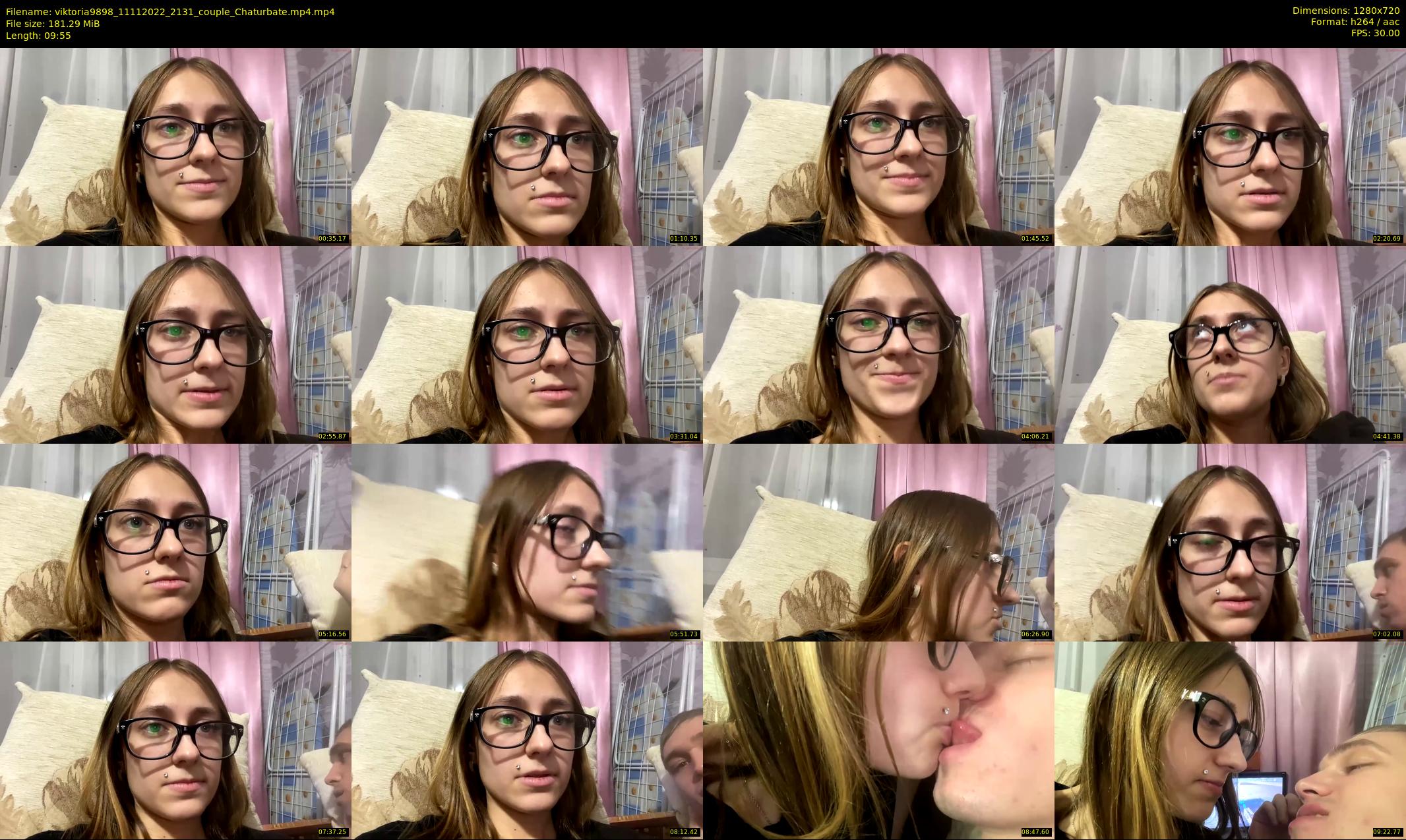 viktoria9898 — 10 minute Chaturbate couple cam show recording, 720p, Nov 11, 2022