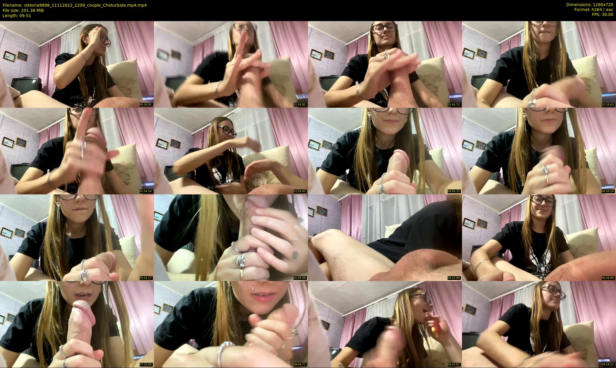 viktoria9898 — 10 minute Chaturbate couple cam show recording, 720p, Nov 11, 2022
