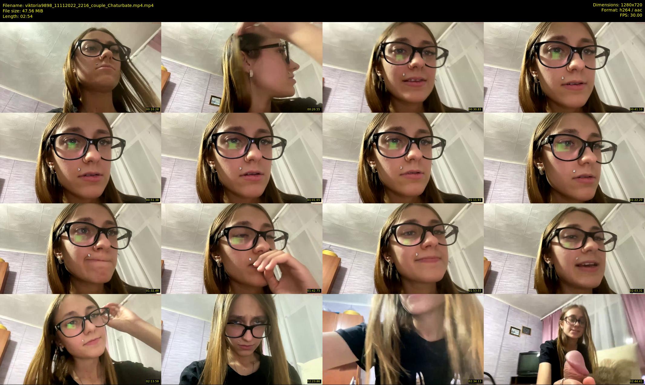 viktoria9898 — 3 minute Chaturbate couple cam show recording, 720p, Nov 11, 2022