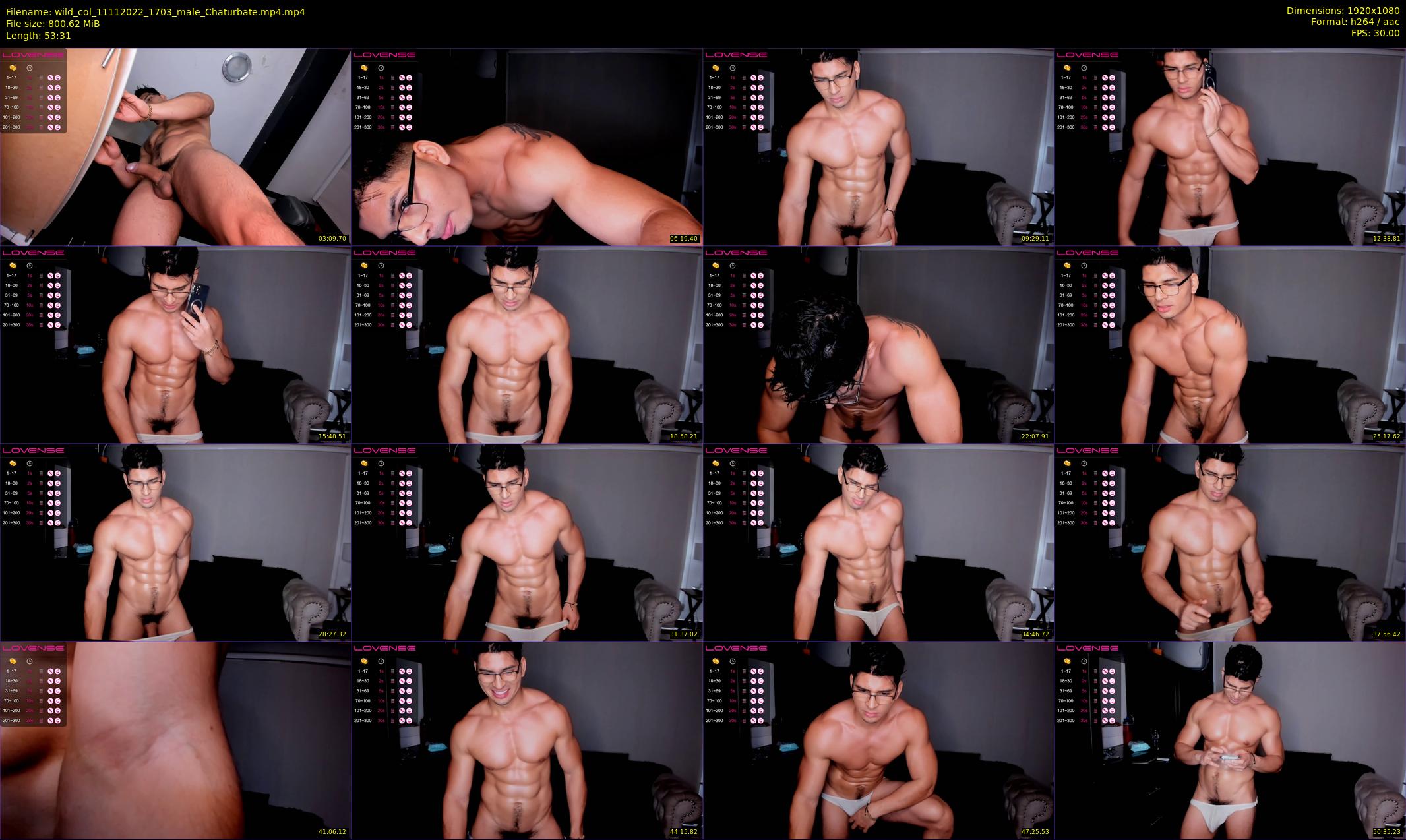 wild_col — 54 minute Chaturbate male cam show recording, 1080p, Nov 11, 2022