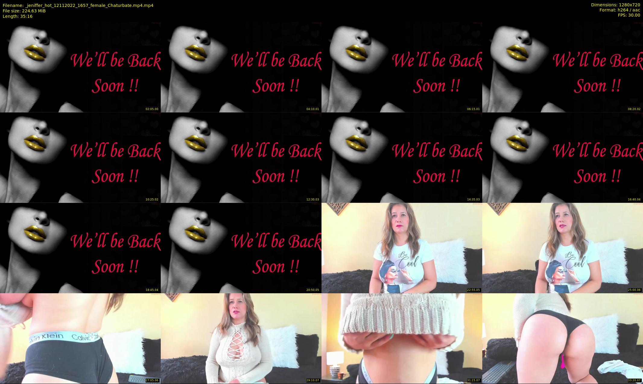 _jeniffer_hot — 36 minute Chaturbate female cam show recording, 720p, Nov 12, 2022