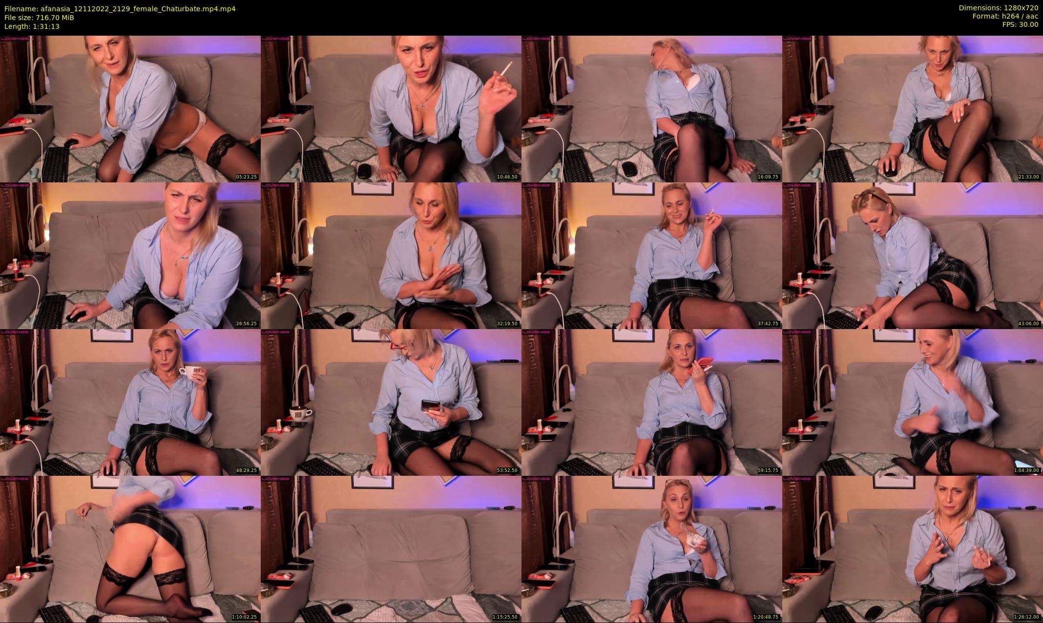 afanasia — 92 minute Chaturbate female cam show recording, 720p, Nov 12, 2022