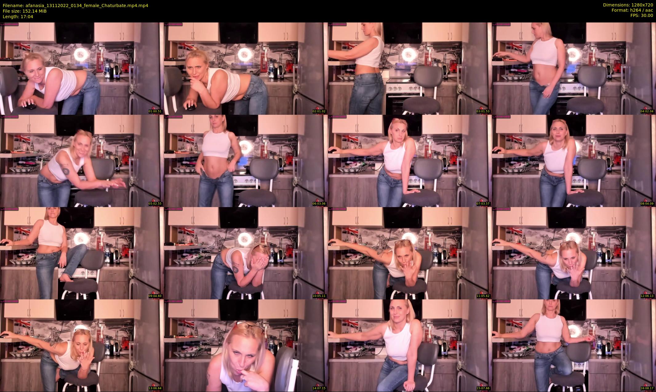 afanasia — 18 minute Chaturbate female cam show recording, 720p, Nov 13, 2022