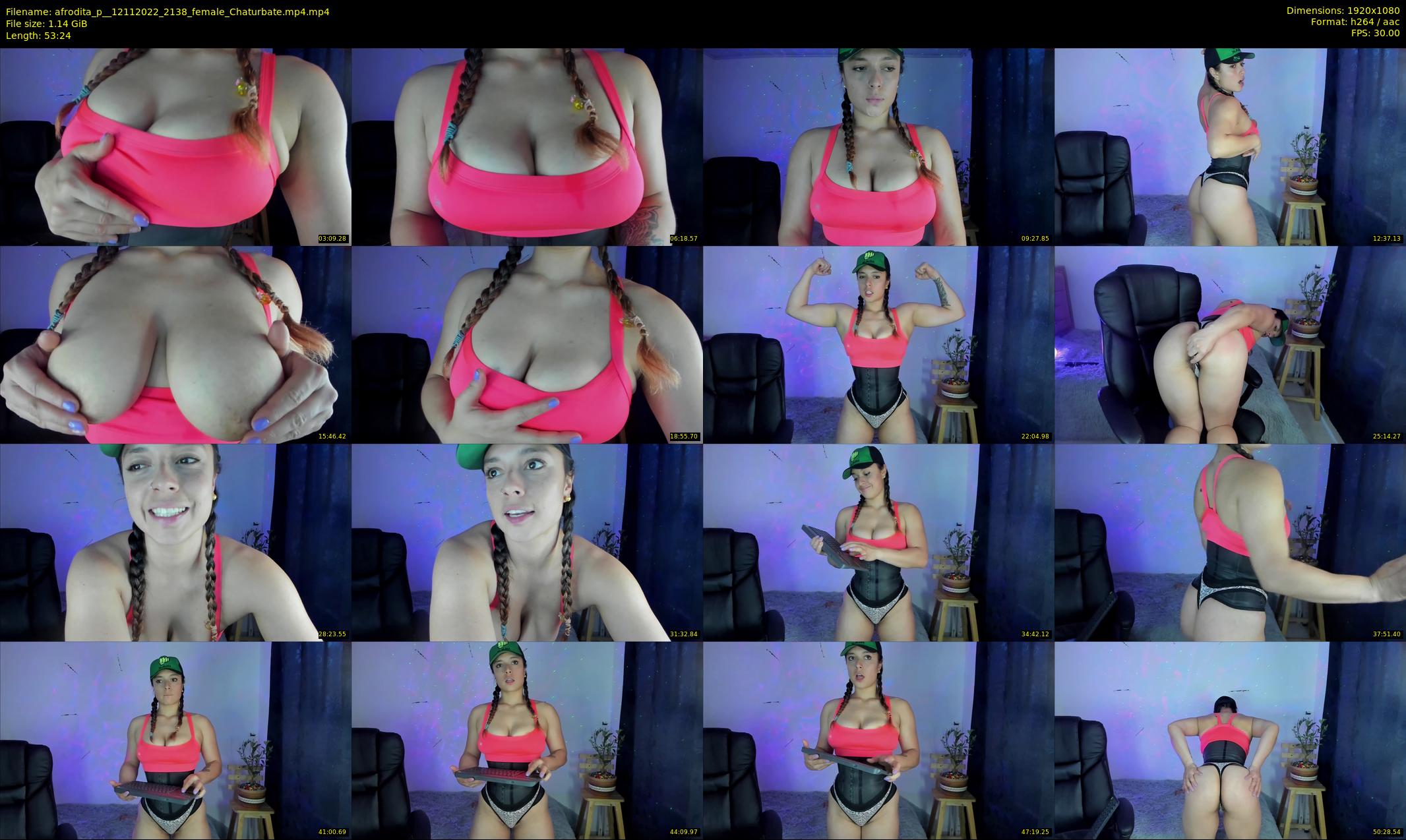 afrodita_p_ — 54 minute Chaturbate female cam show recording, 1080p, Nov 12, 2022